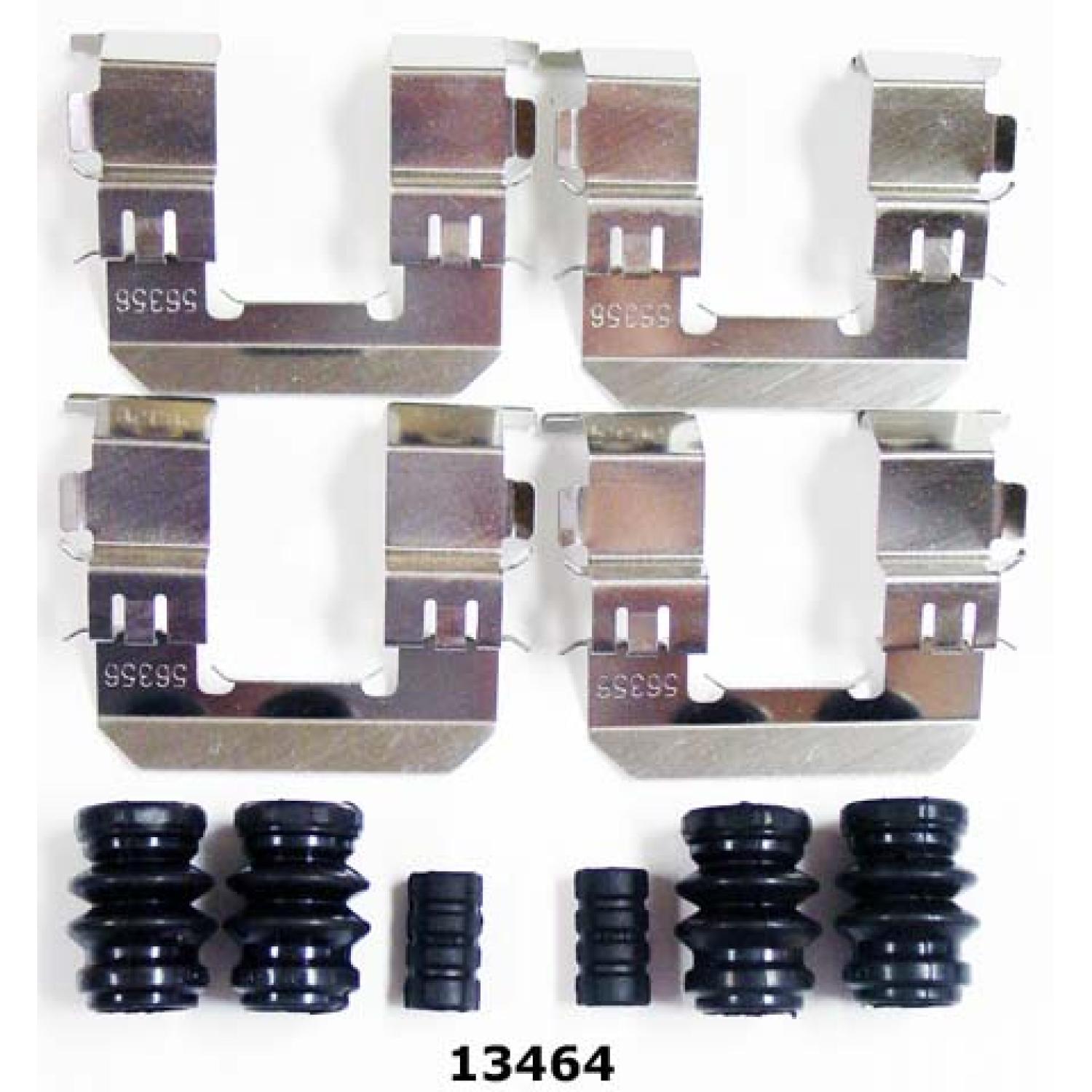 Better Brake Parts 13464K - Disc Brake Hardware Kit Better Brake Parts 13464K Disc Brake Hardware Kit product image 1 of 1