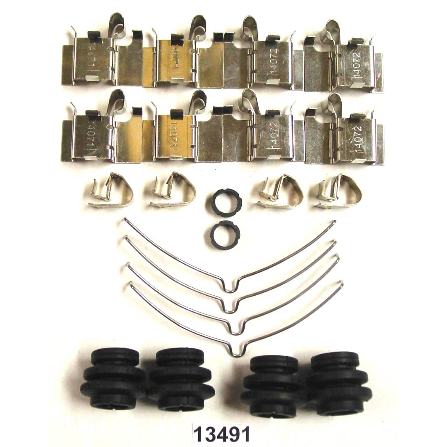 Better Brake Parts 13491K Disc Brake Hardware Kit product image 1 of 1