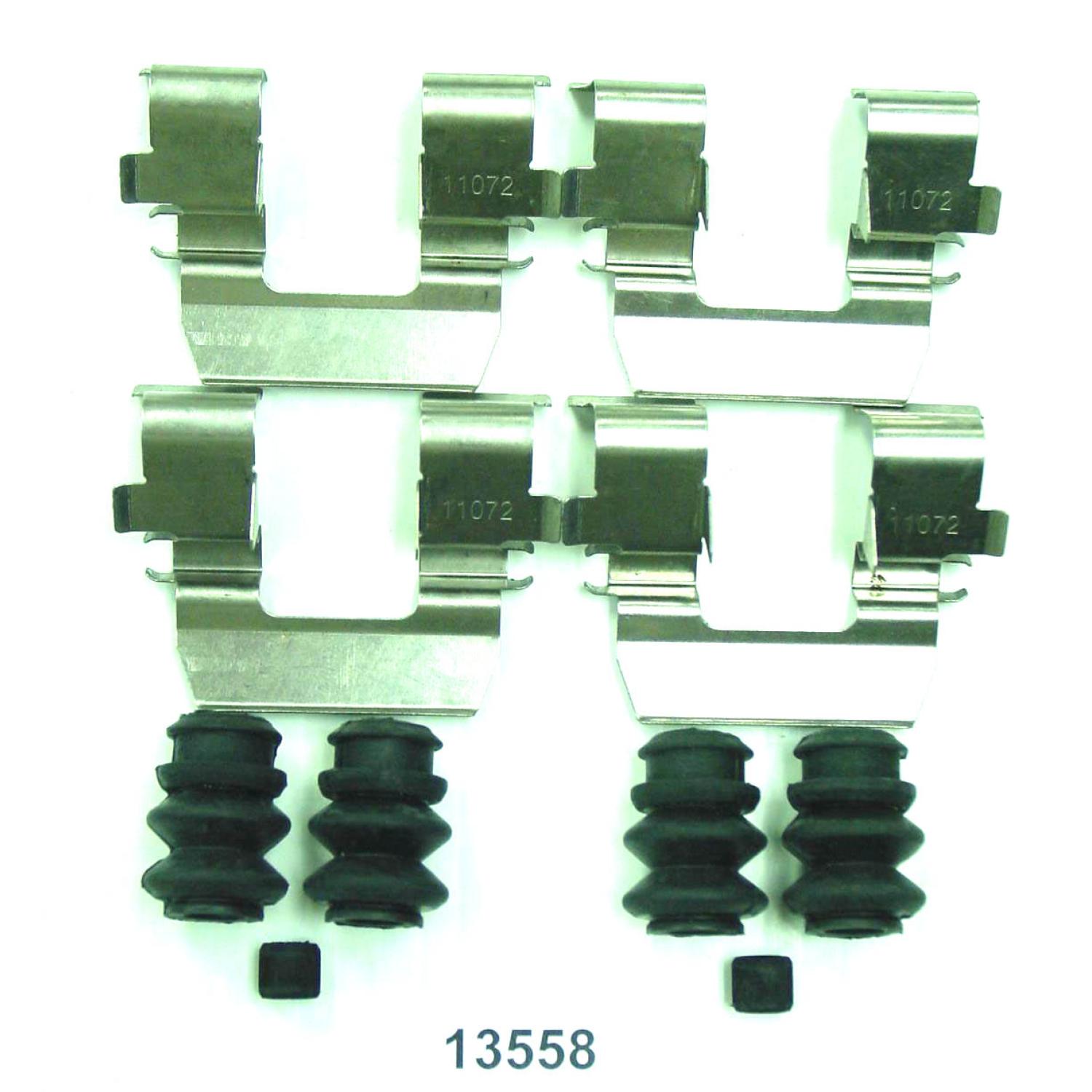 Better Brake Parts 13558K - Disc Brake Hardware Kit Better Brake Parts 13558K Disc Brake Hardware Kit product image 1 of 1