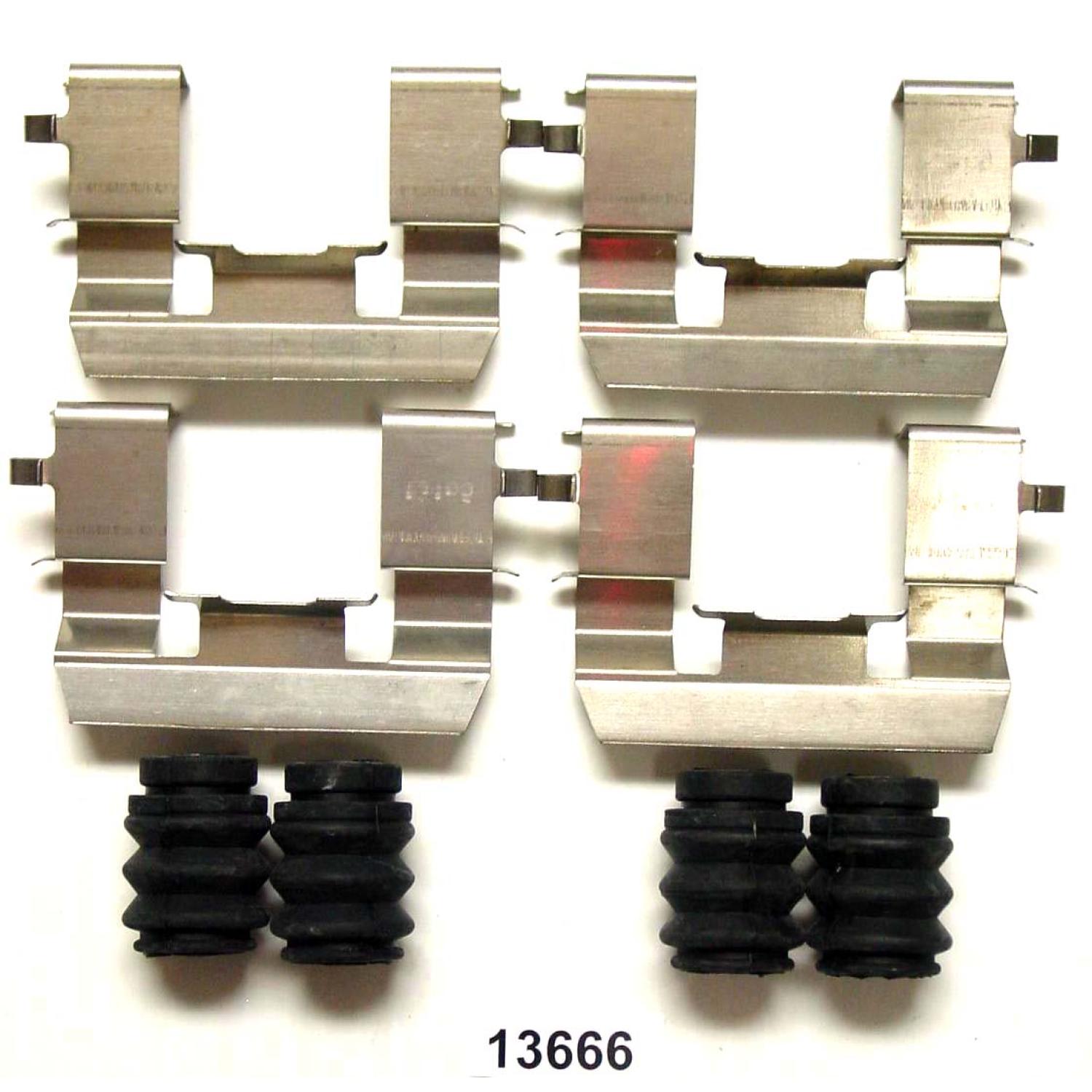 Better Brake Parts 13666K Disc Brake Hardware Kit product image 1 of 1