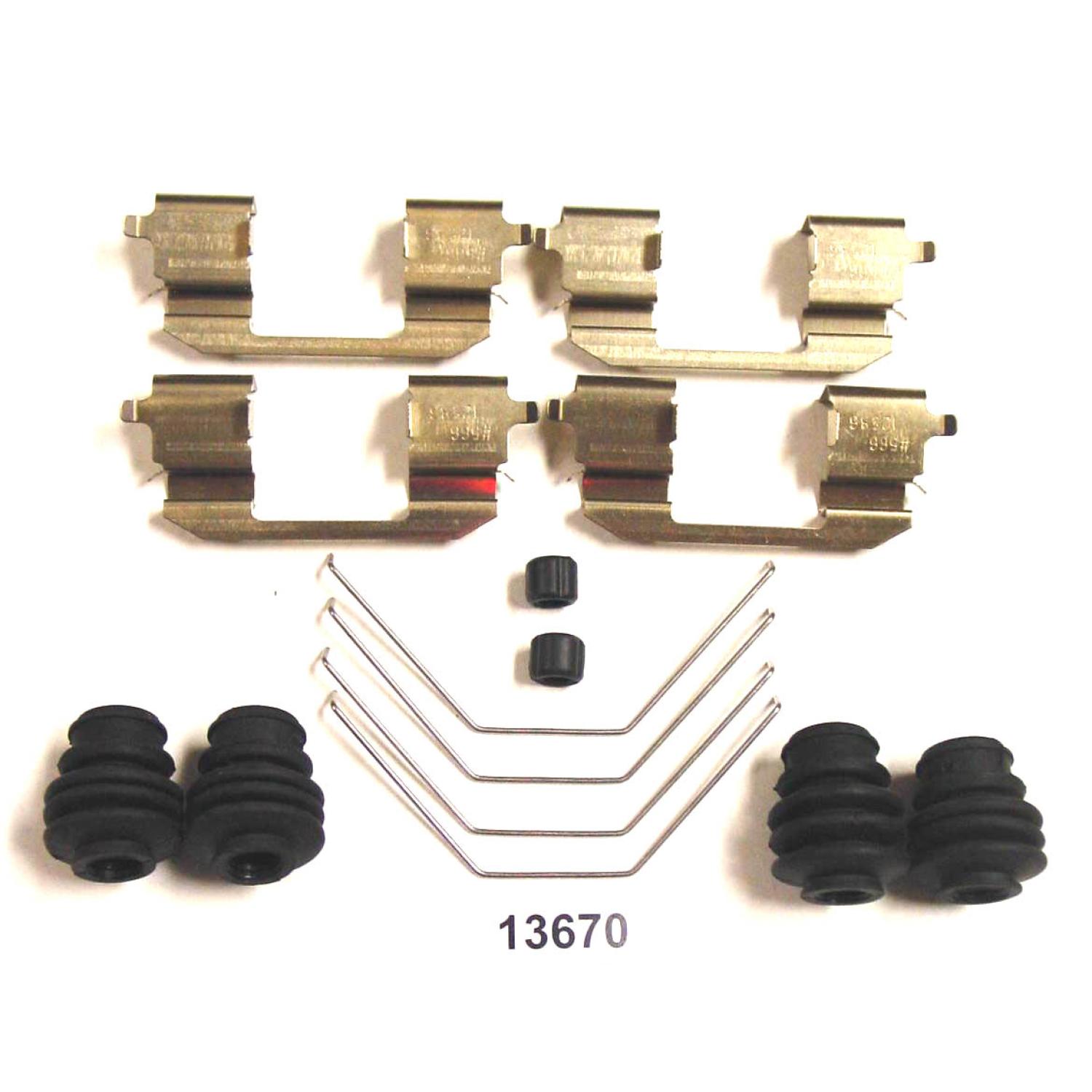 Better Brake Parts 13670K - Disc Brake Hardware Kit Better Brake Parts 13670K Disc Brake Hardware Kit product image 1 of 1