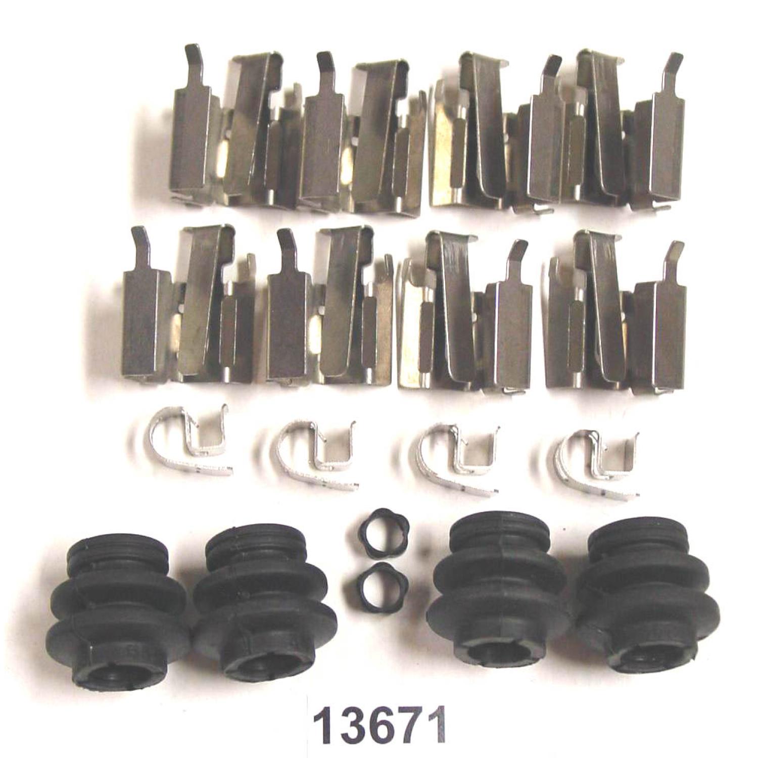 Better Brake Parts 13671K - Disc Brake Hardware Kit Better Brake Parts 13671K Disc Brake Hardware Kit product image 1 of 1