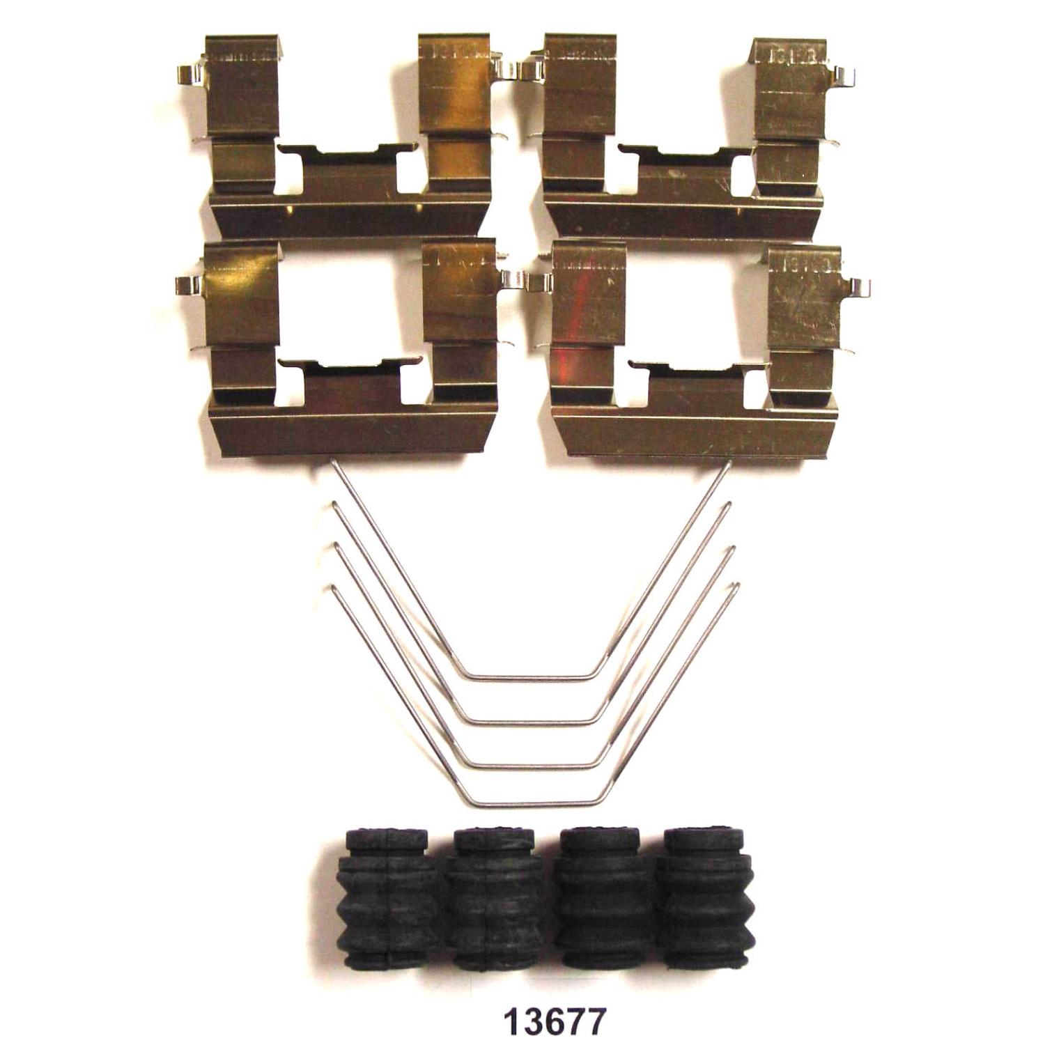 Better Brake Parts 13677K - Disc Brake Hardware Kit Better Brake Parts 13677K Disc Brake Hardware Kit product image 1 of 1