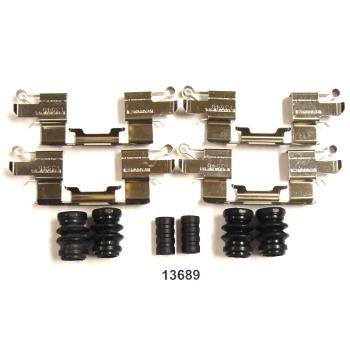 Better Brake Parts 13689K - Disc Brake Hardware Kit Better Brake Parts 13689K Disc Brake Hardware Kit product image 1 of 1