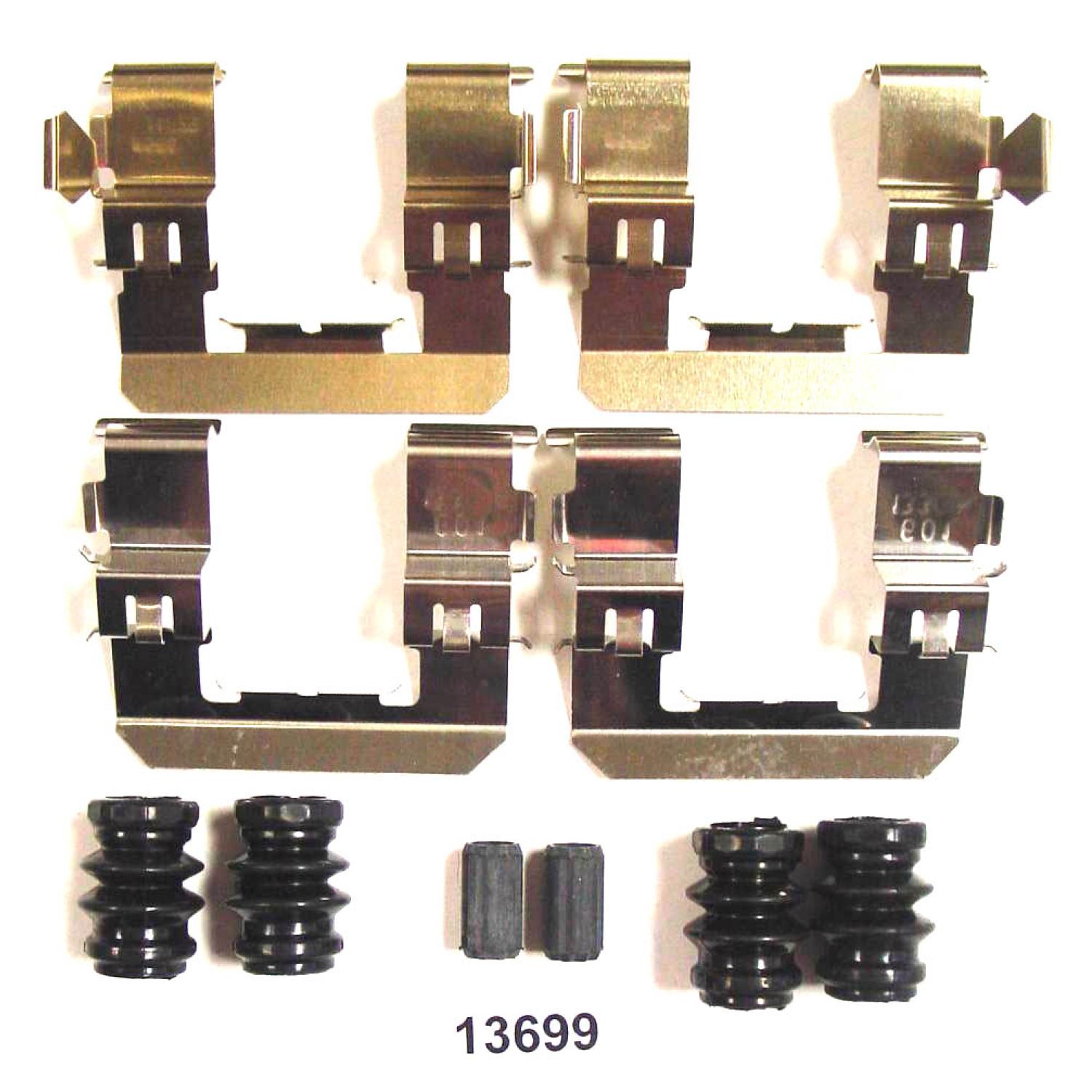 Better Brake Parts 13699K - Disc Brake Hardware Kit Better Brake Parts 13699K Disc Brake Hardware Kit product image 1 of 1