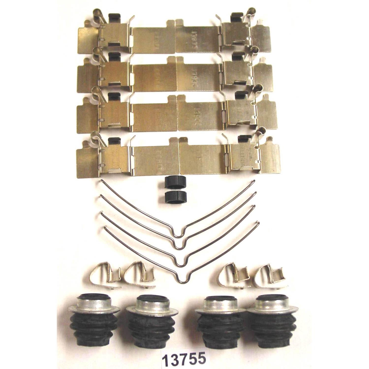 Better Brake Parts 13755K - Disc Brake Hardware Kit Better Brake Parts 13755K Disc Brake Hardware Kit product image 1 of 1