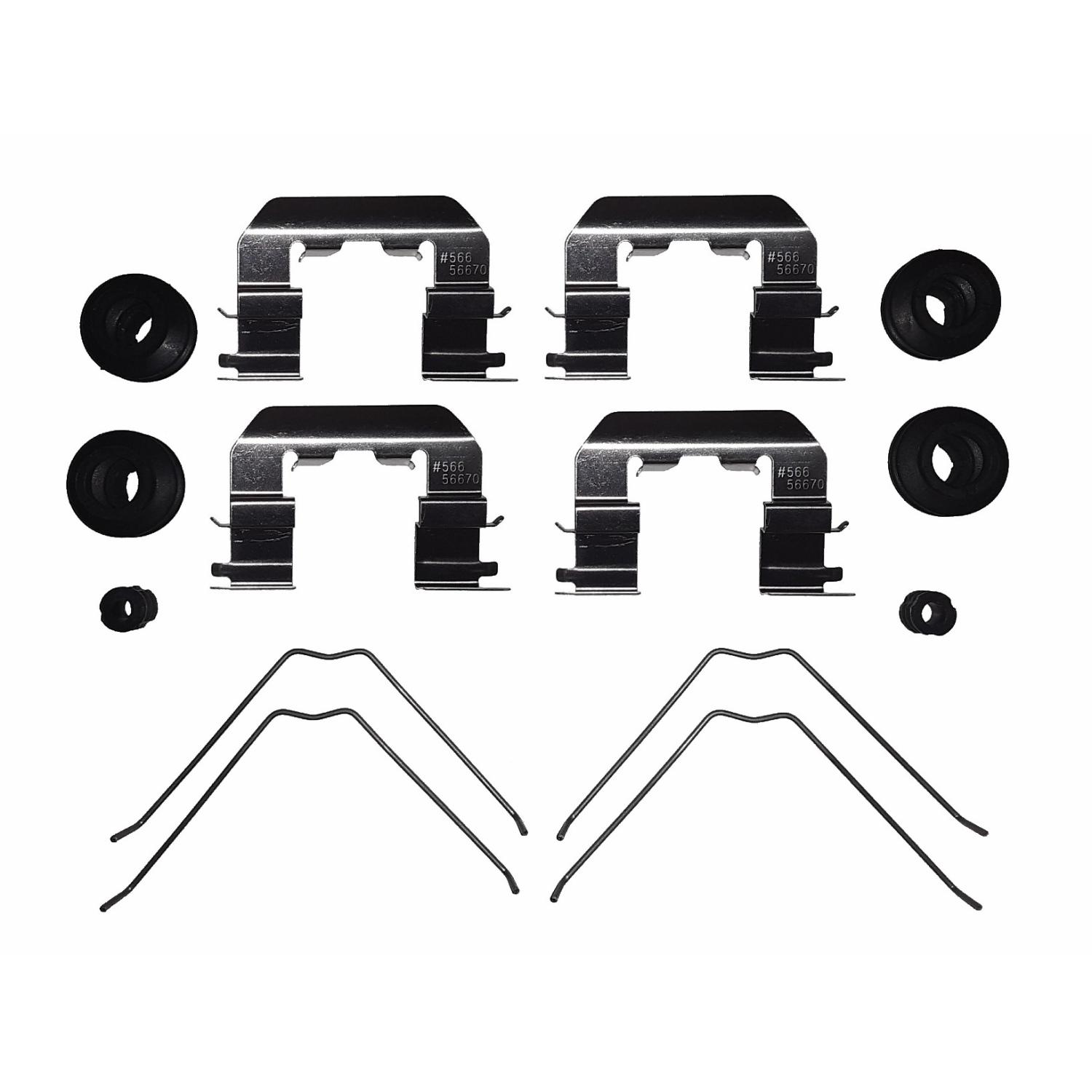 Better Brake Parts 13886K - Disc Brake Hardware Kit Better Brake Parts 13886K Disc Brake Hardware Kit product image 1 of 1