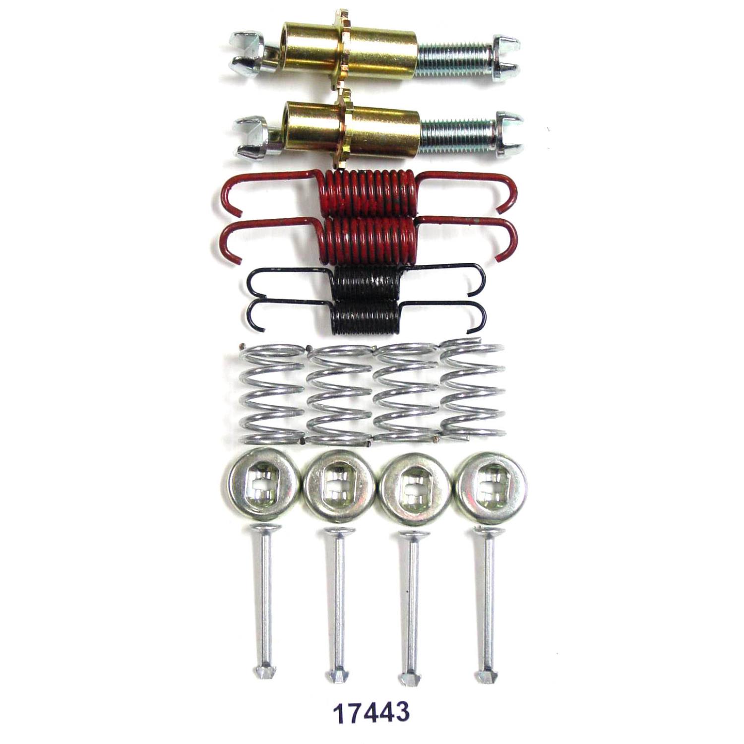 Better Brake Parts 17443K - Parking Brake Hardware Kit Better Brake Parts 17443K Parking Brake Hardware Kit product image 1 of 1