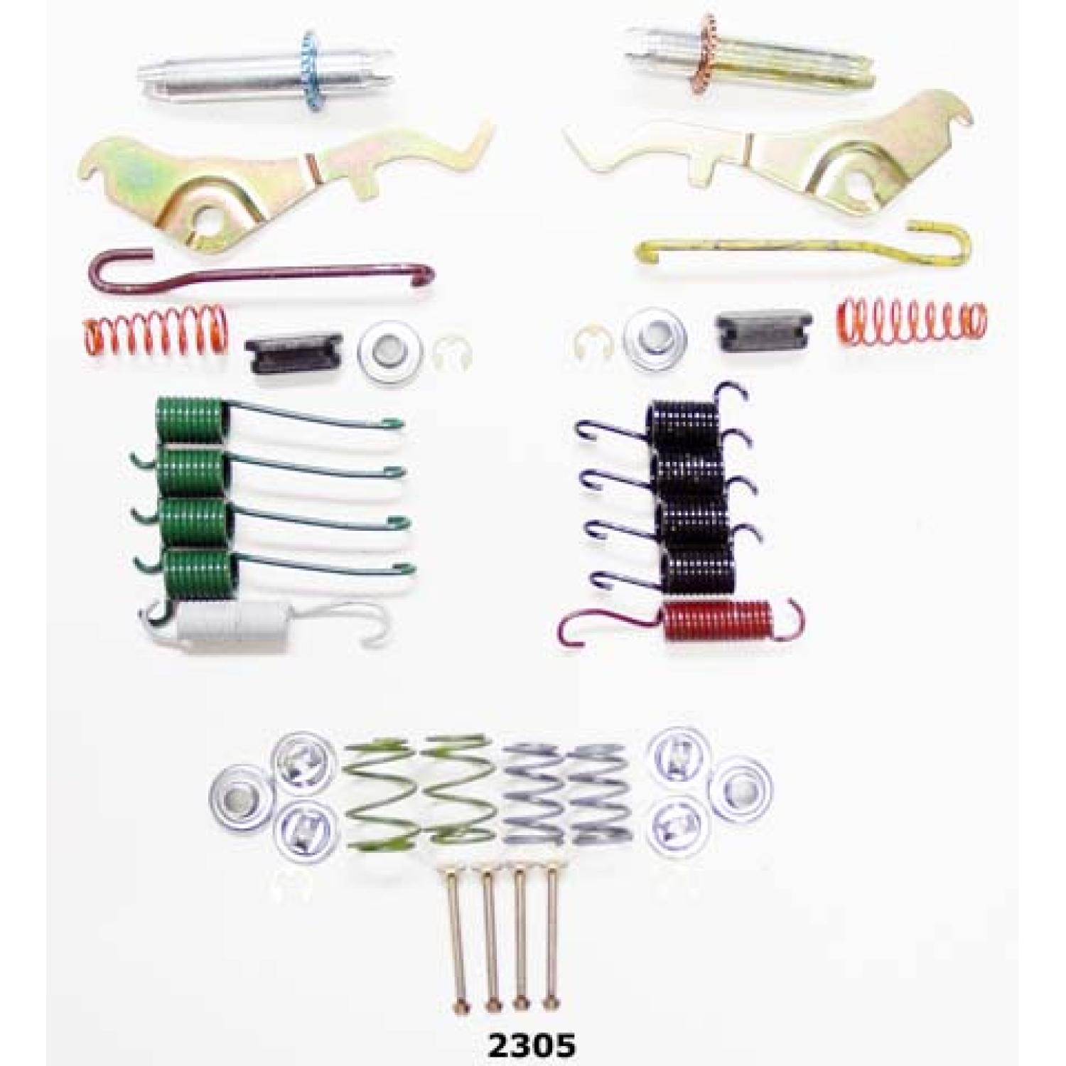 Better Brake Parts 2305K - Drum Brake Hardware Kit Better Brake Parts 2305K Drum Brake Hardware Kit product image 1 of 1