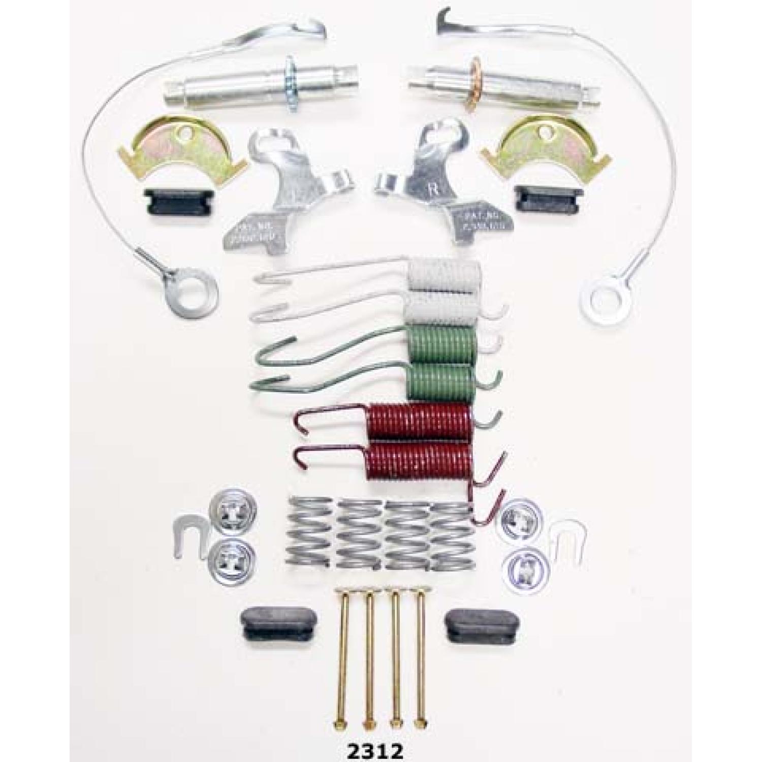 Better Brake Parts 2312K - Drum Brake Hardware Kit Better Brake Parts 2312K Drum Brake Hardware Kit product image 1 of 1