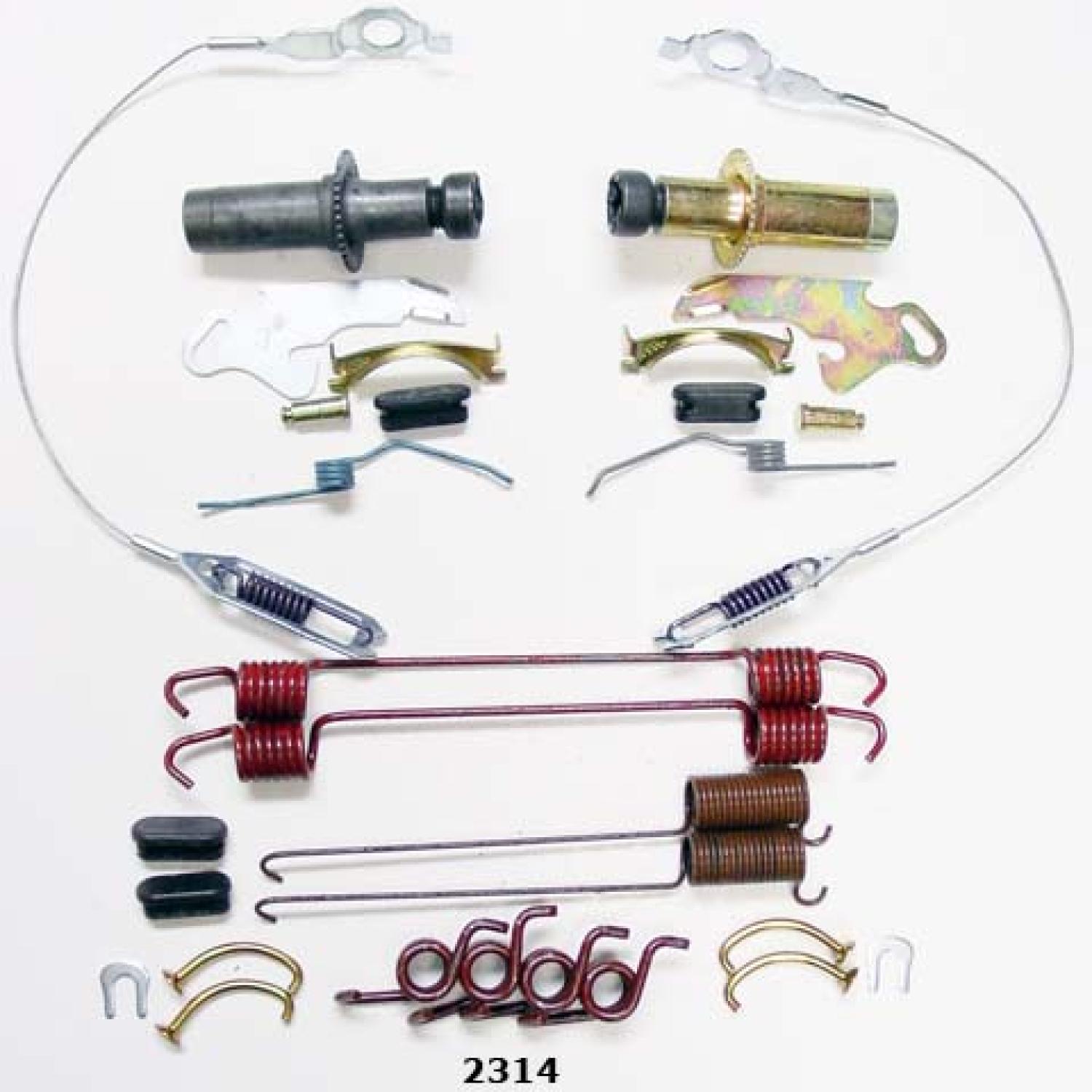 Better Brake Parts 2314K - Drum Brake Hardware Kit Better Brake Parts 2314K Drum Brake Hardware Kit product image 1 of 1