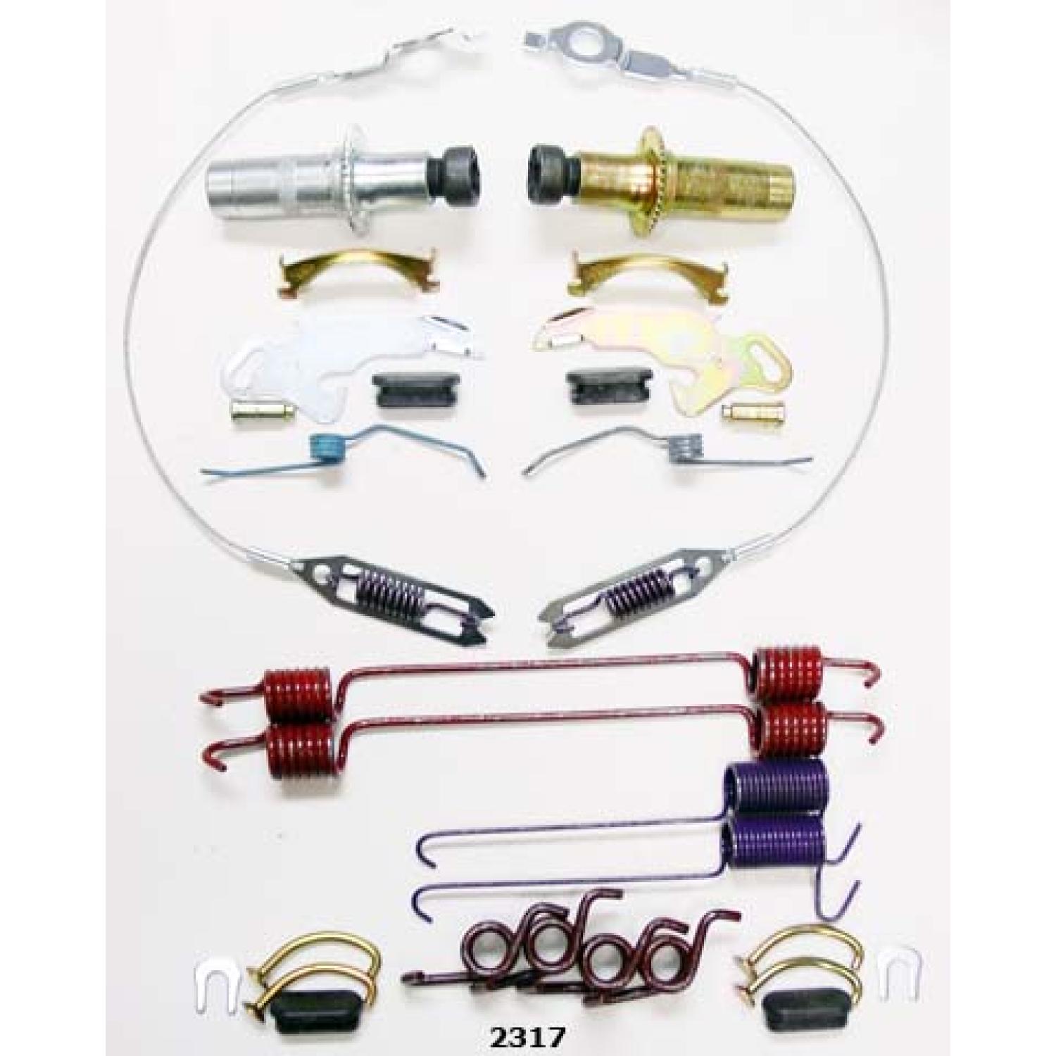 Better Brake Parts 2317K - Drum Brake Hardware Kit Better Brake Parts 2317K Drum Brake Hardware Kit product image 1 of 1