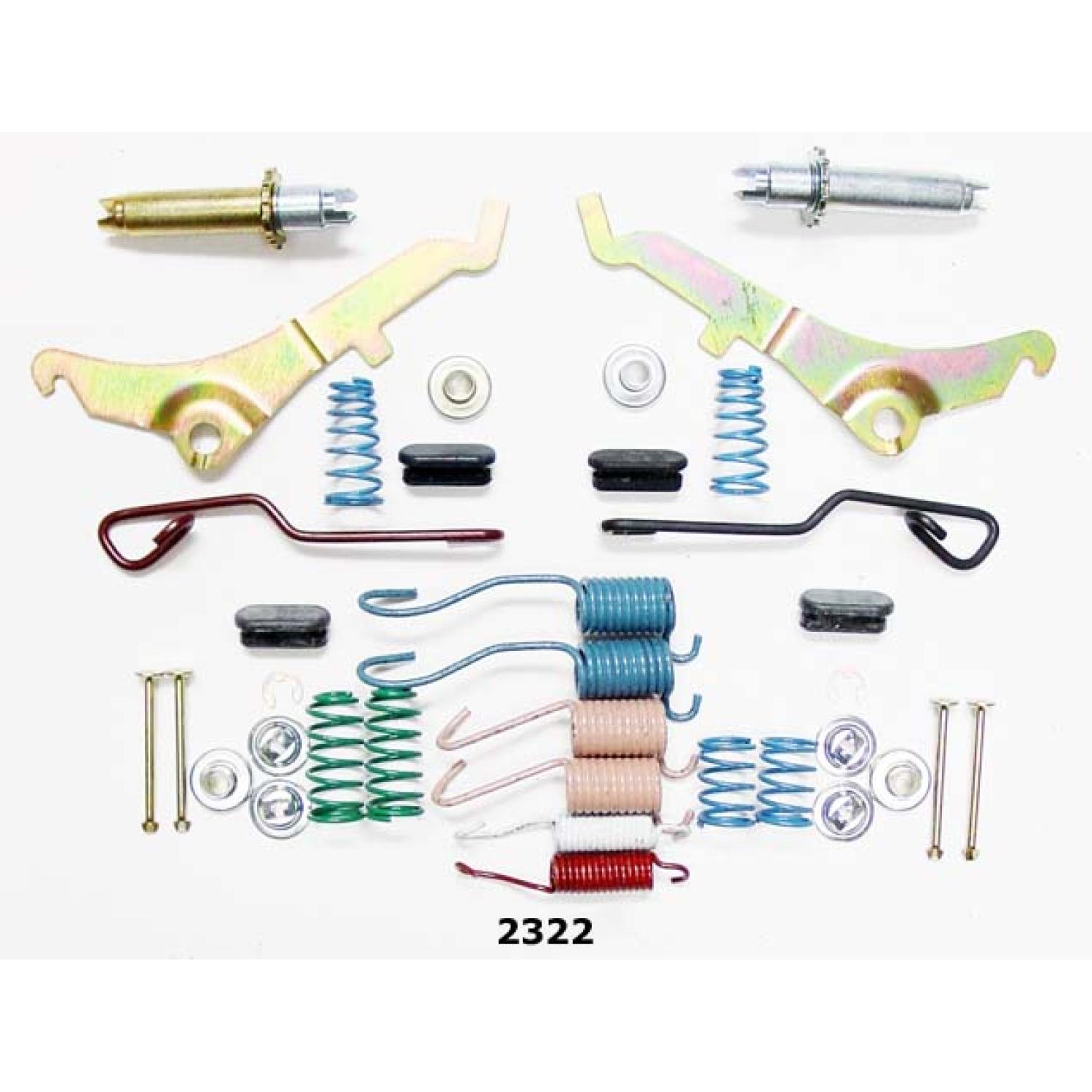Better Brake Parts 2322K - Drum Brake Hardware Kit Better Brake Parts 2322K Drum Brake Hardware Kit product image 1 of 1