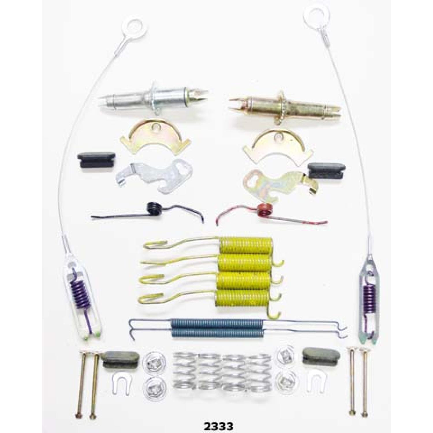 Better Brake Parts 2333K - Drum Brake Hardware Kit Better Brake Parts 2333K Drum Brake Hardware Kit product image 1 of 1