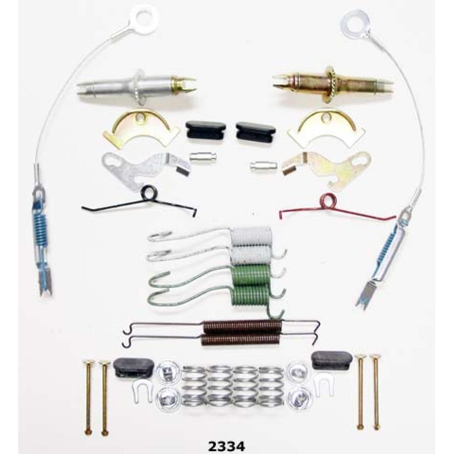 Better Brake Parts 2334K - Drum Brake Hardware Kit Better Brake Parts 2334K Drum Brake Hardware Kit product image 1 of 1