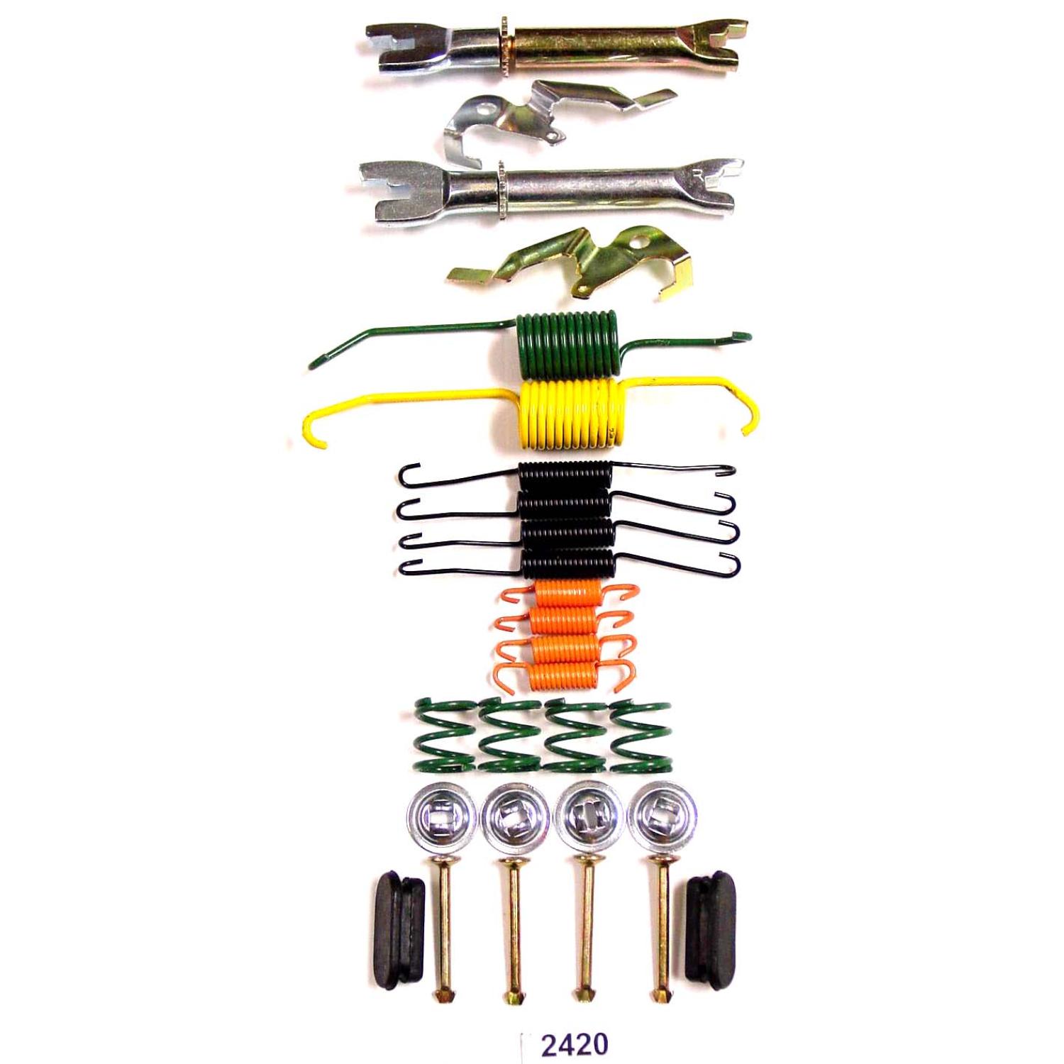 Better Brake Parts 2420K - Drum Brake Hardware Kit Better Brake Parts 2420K Drum Brake Hardware Kit product image 1 of 1