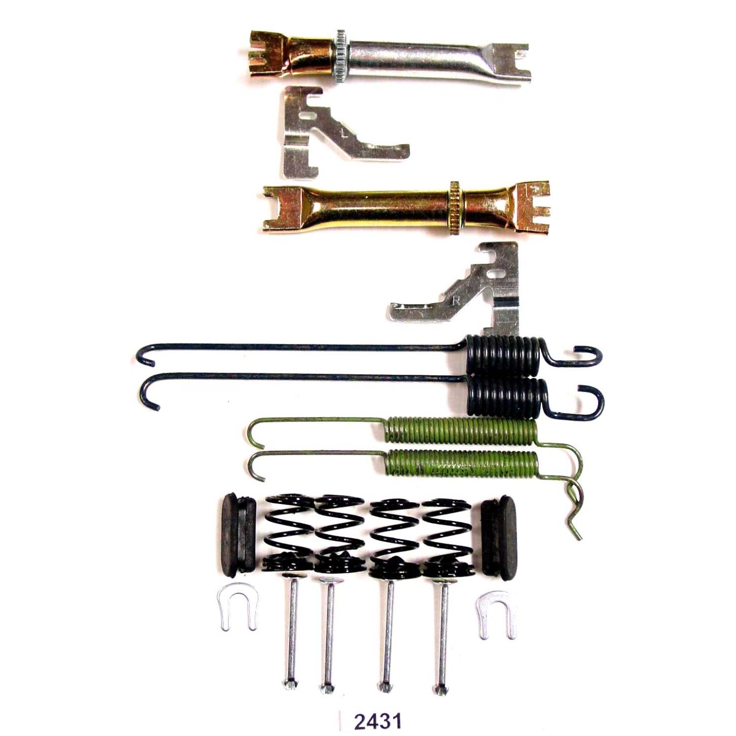 Better Brake Parts 2431K - Drum Brake Hardware Kit Better Brake Parts 2431K Drum Brake Hardware Kit product image 1 of 1