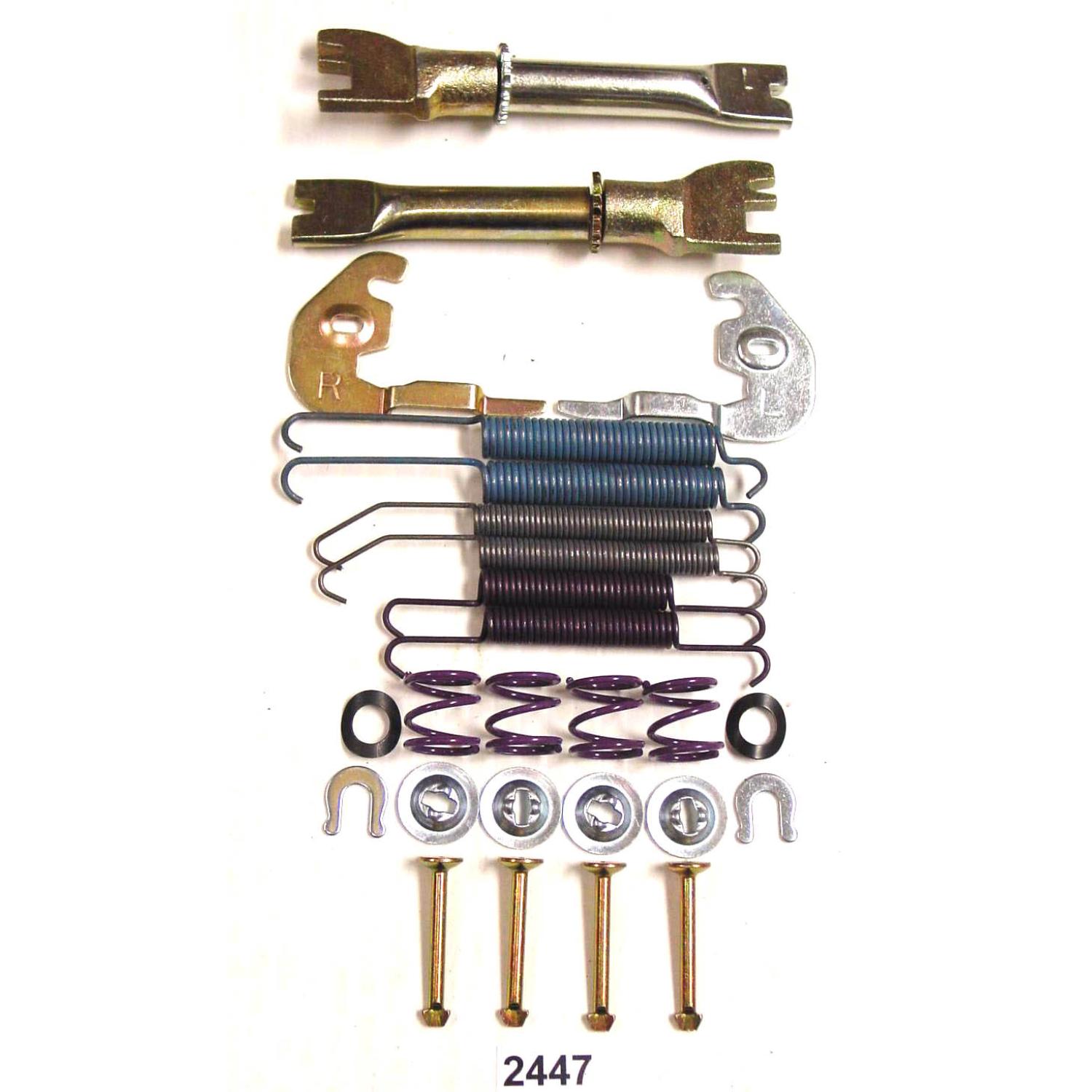 Better Brake Parts 2447K - Drum Brake Hardware Kit Better Brake Parts 2447K Drum Brake Hardware Kit product image 1 of 1