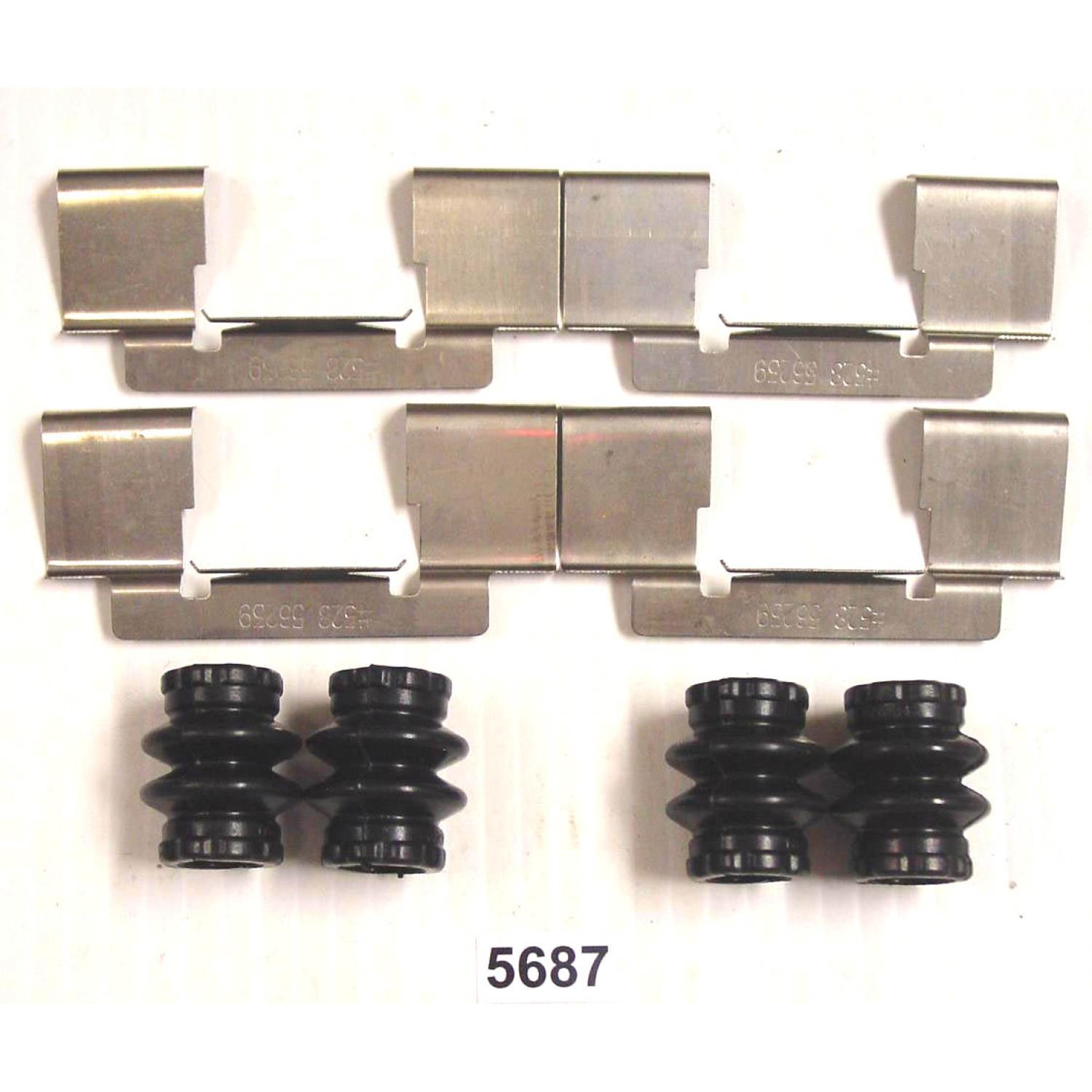 Better Brake Parts 5687K Disc Brake Hardware Kit product image 1 of 1