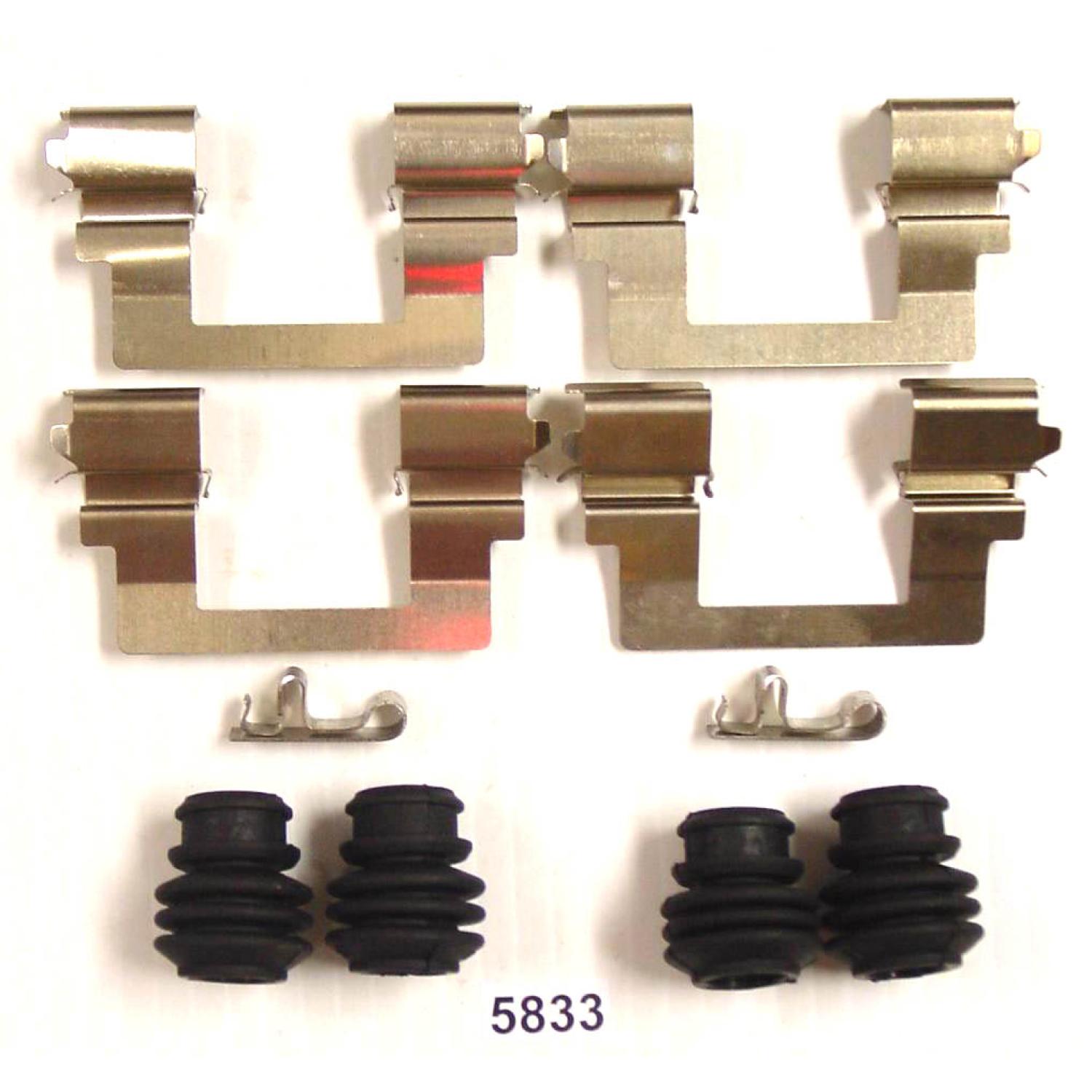 Better Brake Parts 5833K Disc Brake Hardware Kit product image 1 of 1