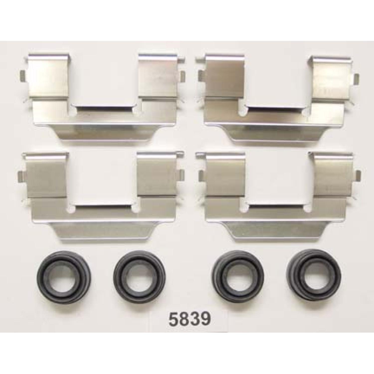 Better Brake Parts 5839K - Disc Brake Hardware Kit Better Brake Parts 5839K Disc Brake Hardware Kit product image 1 of 1