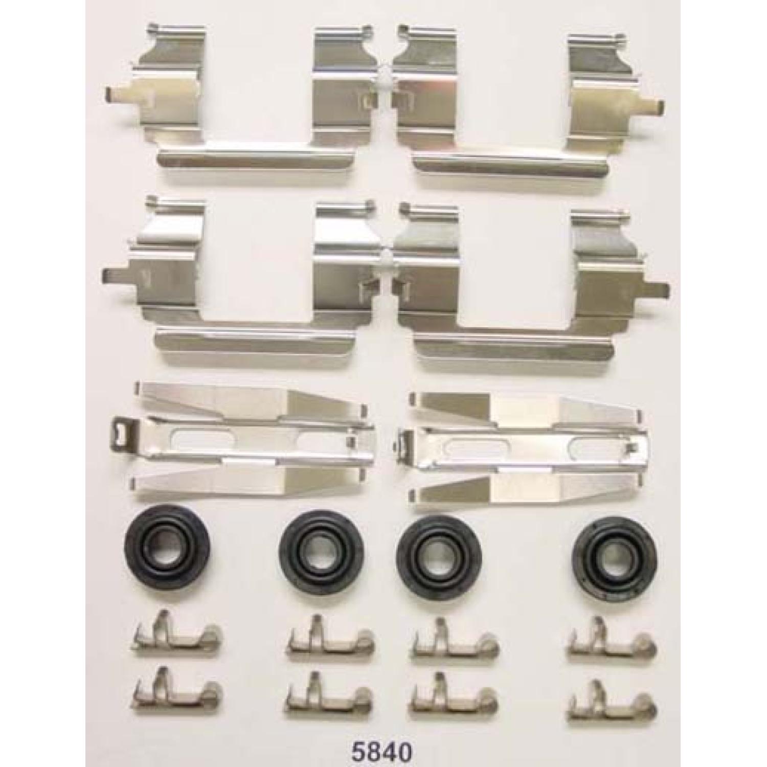 Better Brake Parts 5840K - Disc Brake Hardware Kit Better Brake Parts 5840K Disc Brake Hardware Kit product image 1 of 1