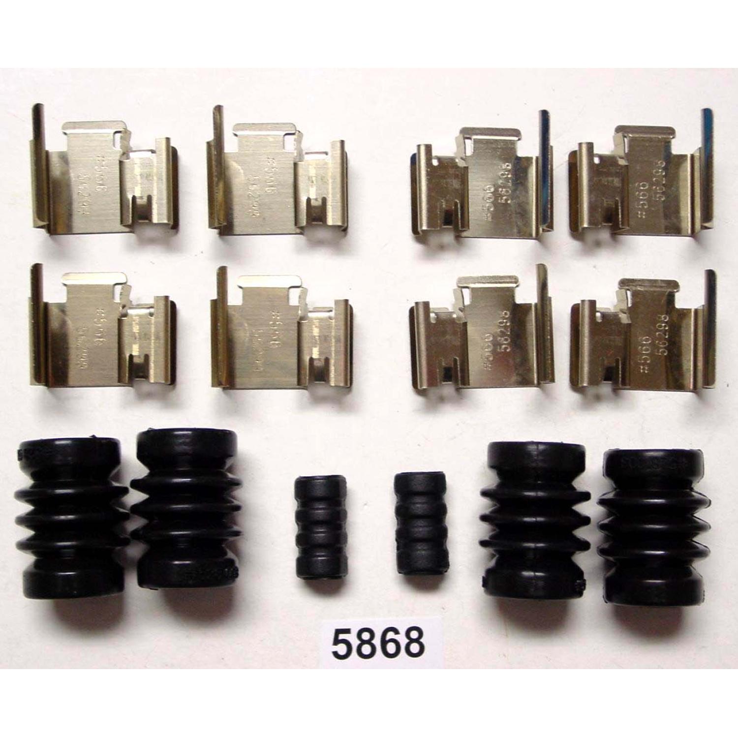 Better Brake Parts 5868K - Disc Brake Hardware Kit Better Brake Parts 5868K Disc Brake Hardware Kit product image 1 of 1
