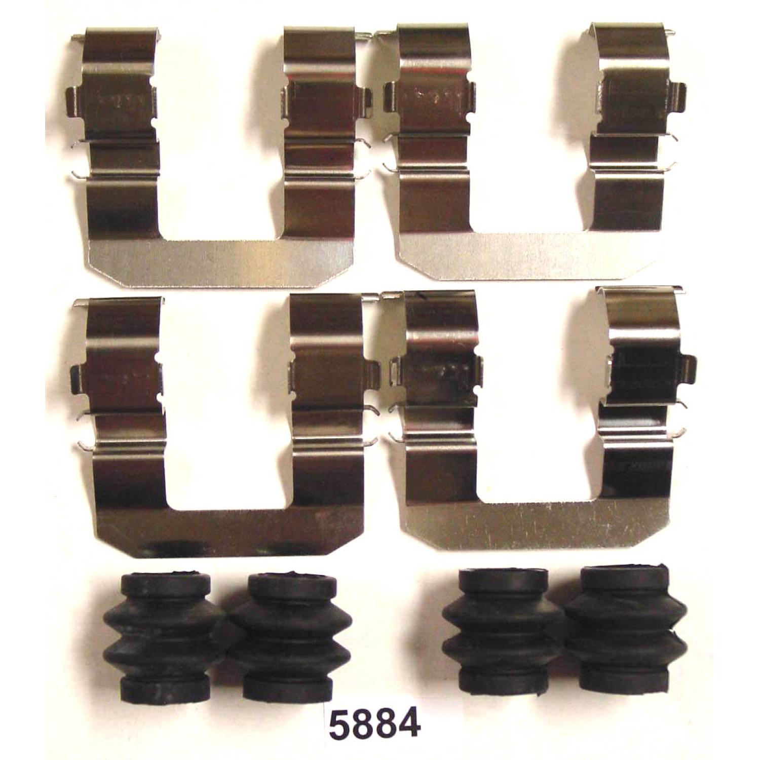 Better Brake Parts 5884K - Disc Brake Hardware Kit Better Brake Parts 5884K Disc Brake Hardware Kit product image 1 of 1