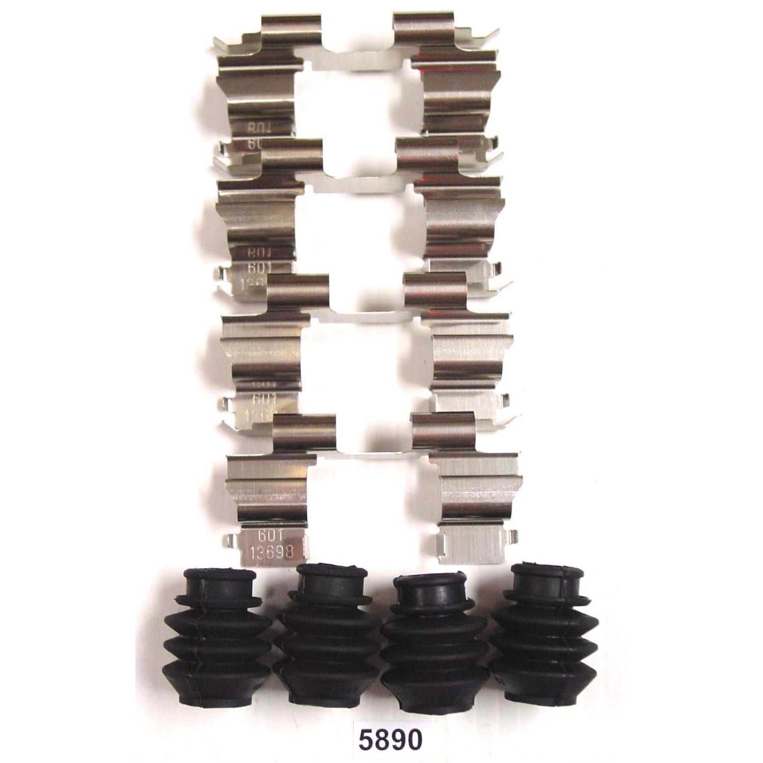 Better Brake Parts 5890K - Disc Brake Hardware Kit Better Brake Parts 5890K Disc Brake Hardware Kit product image 1 of 1