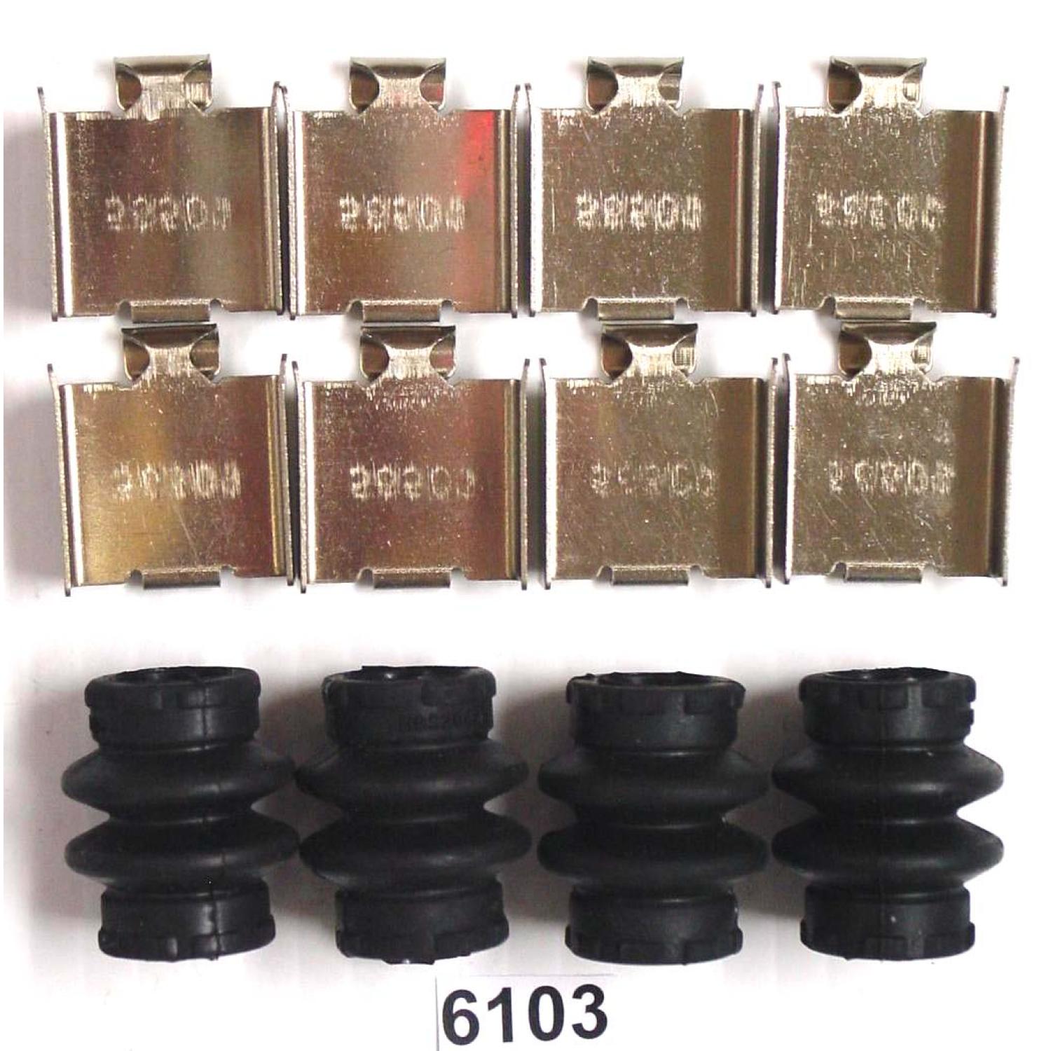Better Brake Parts 6103K - Disc Brake Hardware Kit Better Brake Parts 6103K Disc Brake Hardware Kit product image 1 of 1