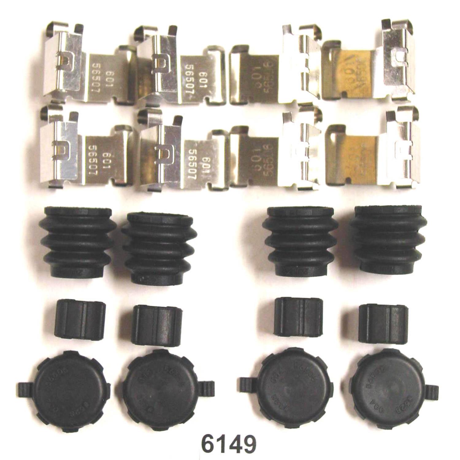 Better Brake Parts 6149K - Disc Brake Hardware Kit Better Brake Parts 6149K Disc Brake Hardware Kit product image 1 of 1