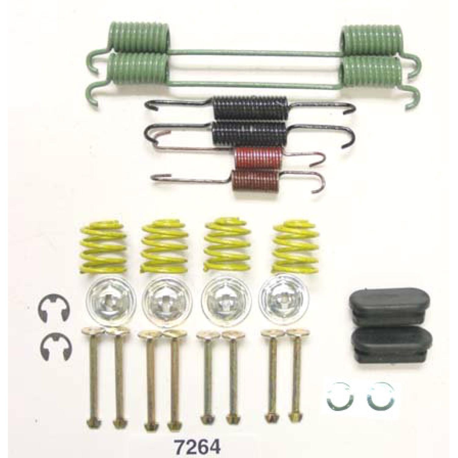 Better Brake Parts 7264K - Drum Brake Hardware Kit Better Brake Parts 7264K Drum Brake Hardware Kit product image 1 of 1