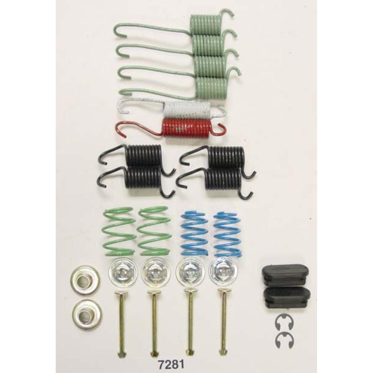 Better Brake Parts 7281K - Drum Brake Hardware Kit Better Brake Parts 7281K Drum Brake Hardware Kit product image 1 of 1