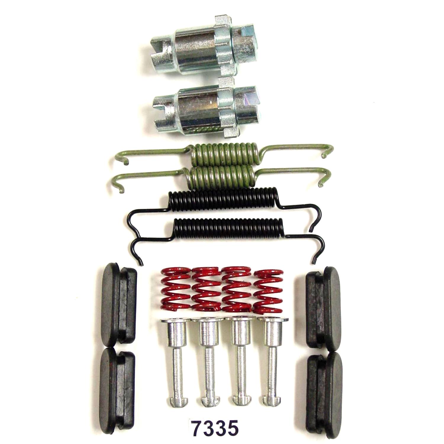 Better Brake Parts 7335K - Parking Brake Hardware Kit Better Brake Parts 7335K Parking Brake Hardware Kit product image 1 of 1