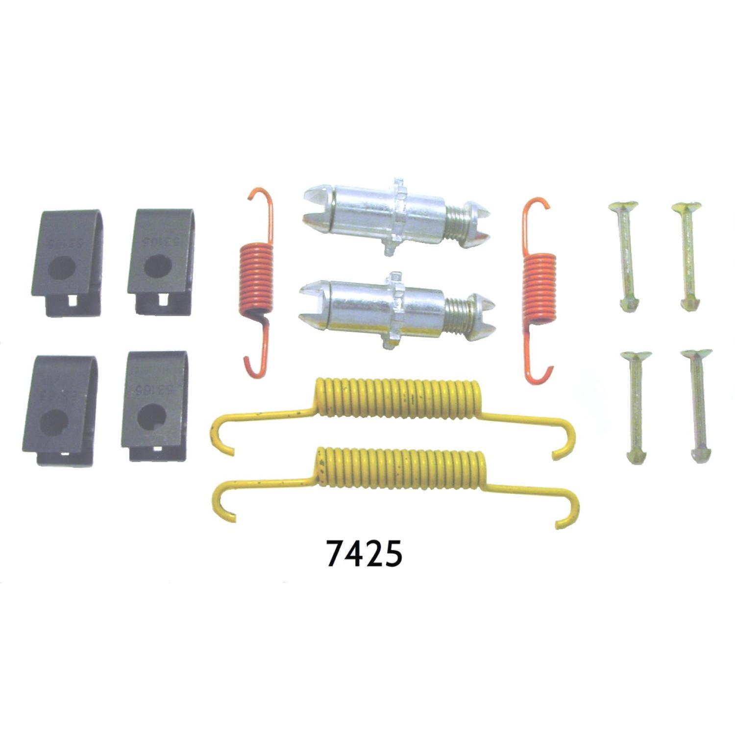 Better Brake Parts 7425K - Parking Brake Hardware Kit Better Brake Parts 7425K Parking Brake Hardware Kit product image 1 of 1