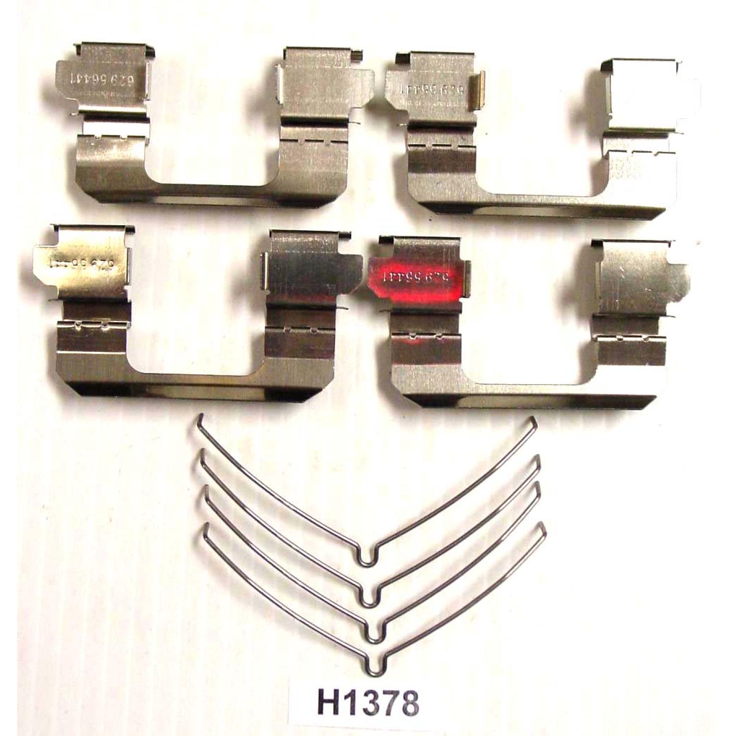 Better Brake Parts H1378K - Disc Brake Caliper Abutment Service Kit Better Brake Parts H1378K Disc Brake Caliper Abutment Service Kit product image 1 of 1