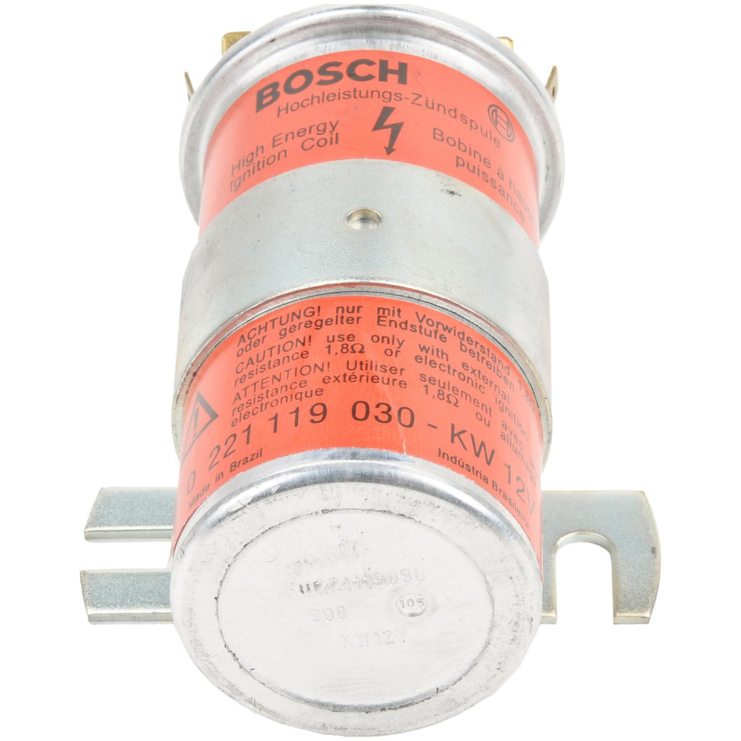 Bosch 0221119030 - Ignition Coil Bosch 0221119030 Ignition Coil product image 1 of 5