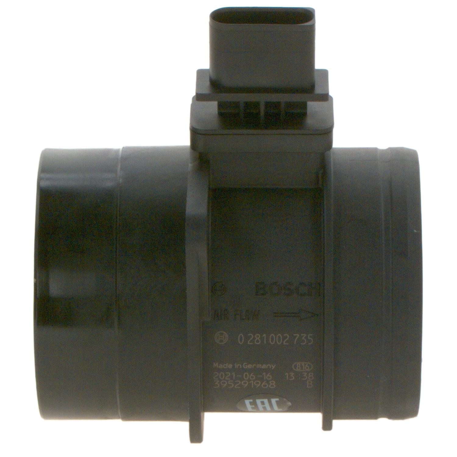 Bosch 0281002735 - Mass Air Flow Sensor Bosch 0281002735 Mass Air Flow Sensor product image 5 of 8