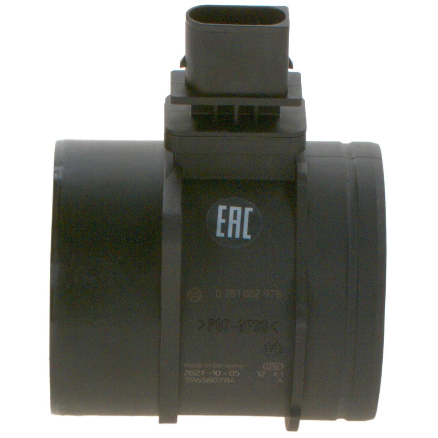 Bosch 0281002978 - Mass Air Flow Sensor Bosch 0281002978 Mass Air Flow Sensor product image 6 of 9