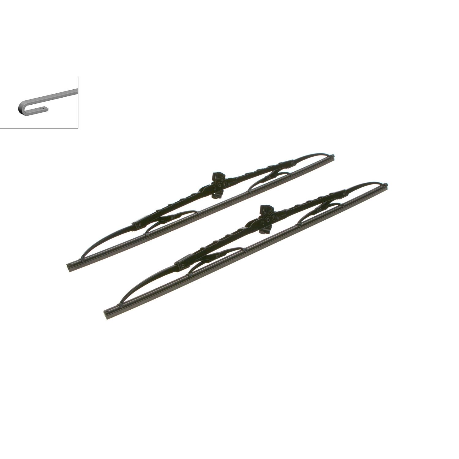 Bosch 3397118400 - Windshield Wiper Blade Set Bosch 3397118400 Windshield Wiper Blade Set product image 3 of 7
