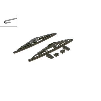 Bosch 3397118800 - Windshield Wiper Blade Set Bosch 3397118800 Windshield Wiper Blade Set product image 3 of 6