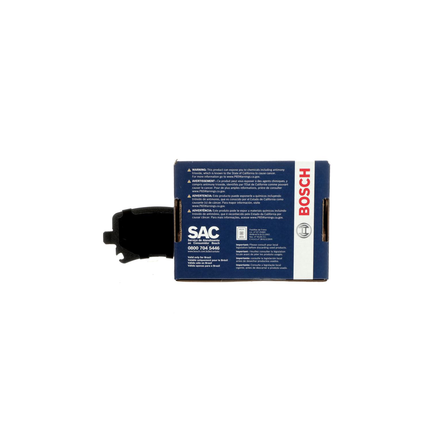Bosch BE1108H Disc Brake Pad product image 3 of 4