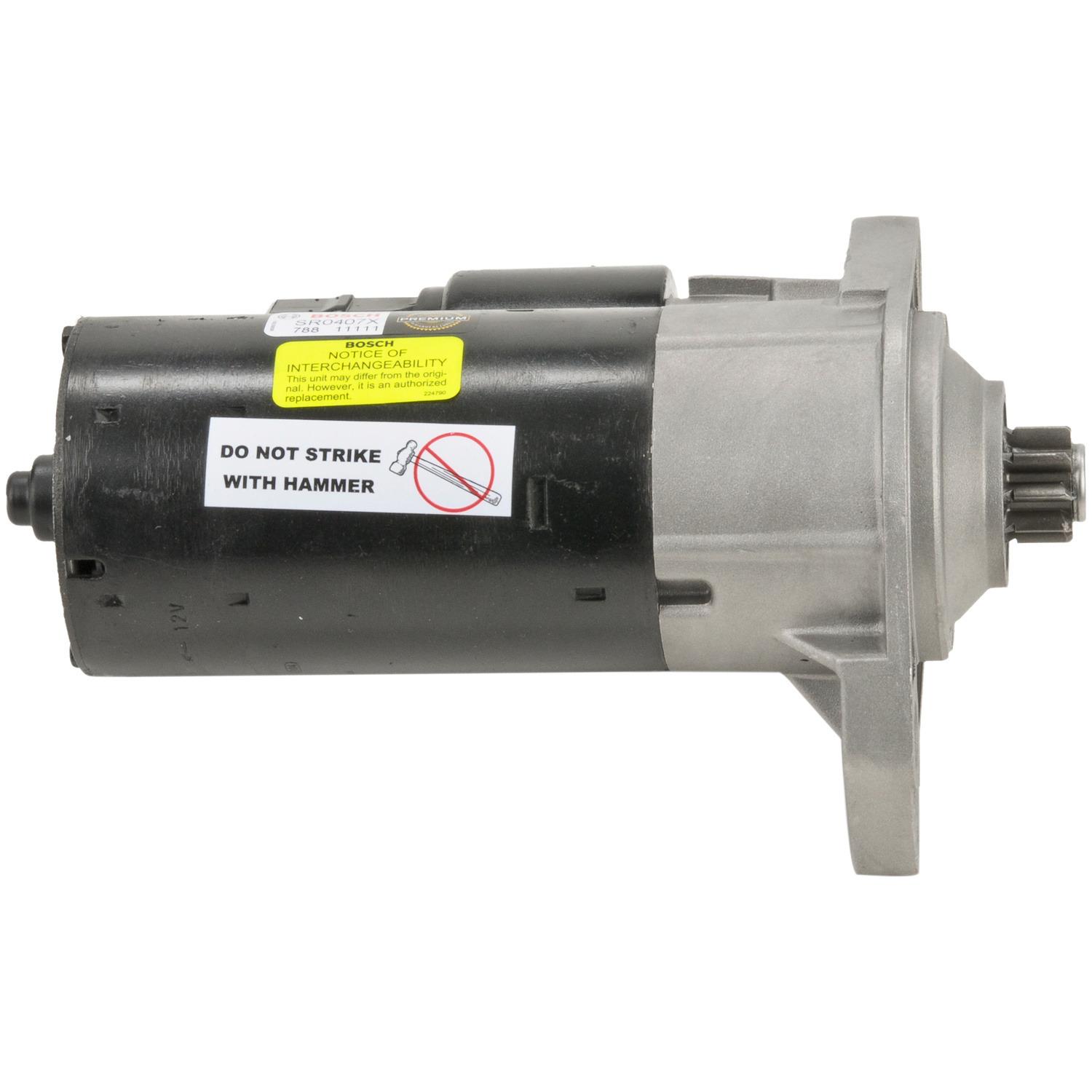Bosch SR0407X - Starter Motor Bosch SR0407X Starter Motor product image 1 of 5