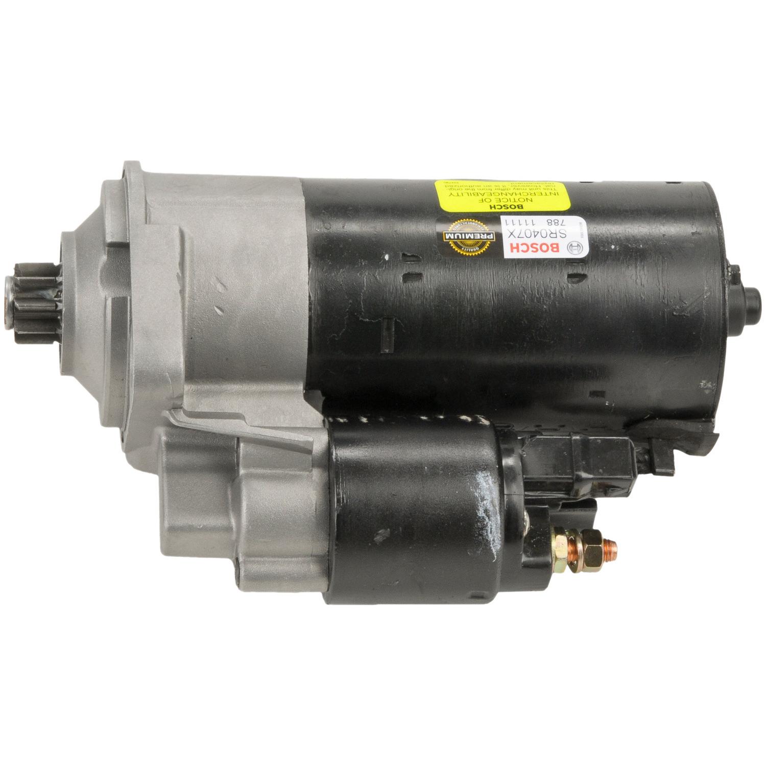 Bosch SR0407X - Starter Motor Bosch SR0407X Starter Motor product image 3 of 5