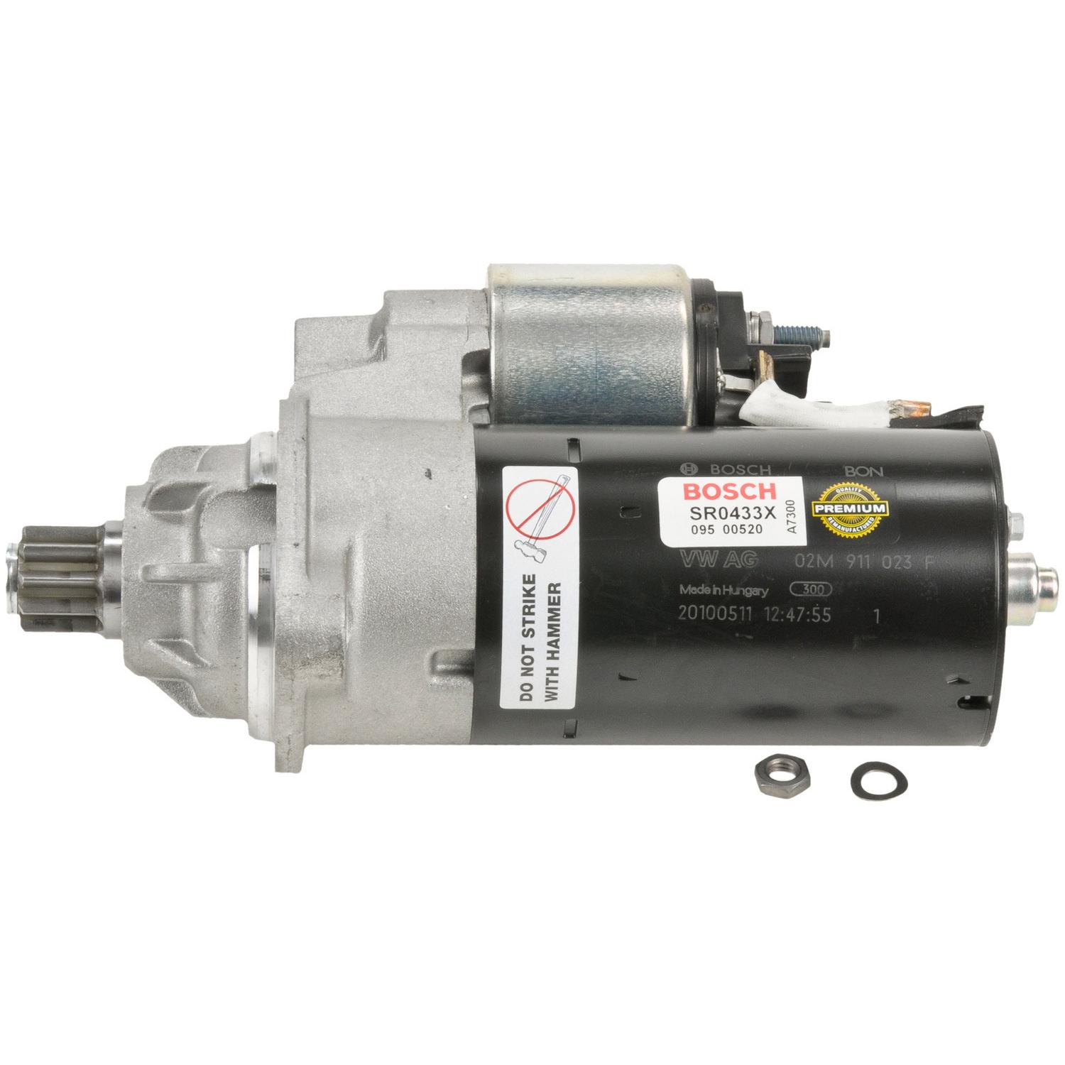 Bosch SR0433X - Starter Motor Bosch SR0433X Starter Motor product image 3 of 5