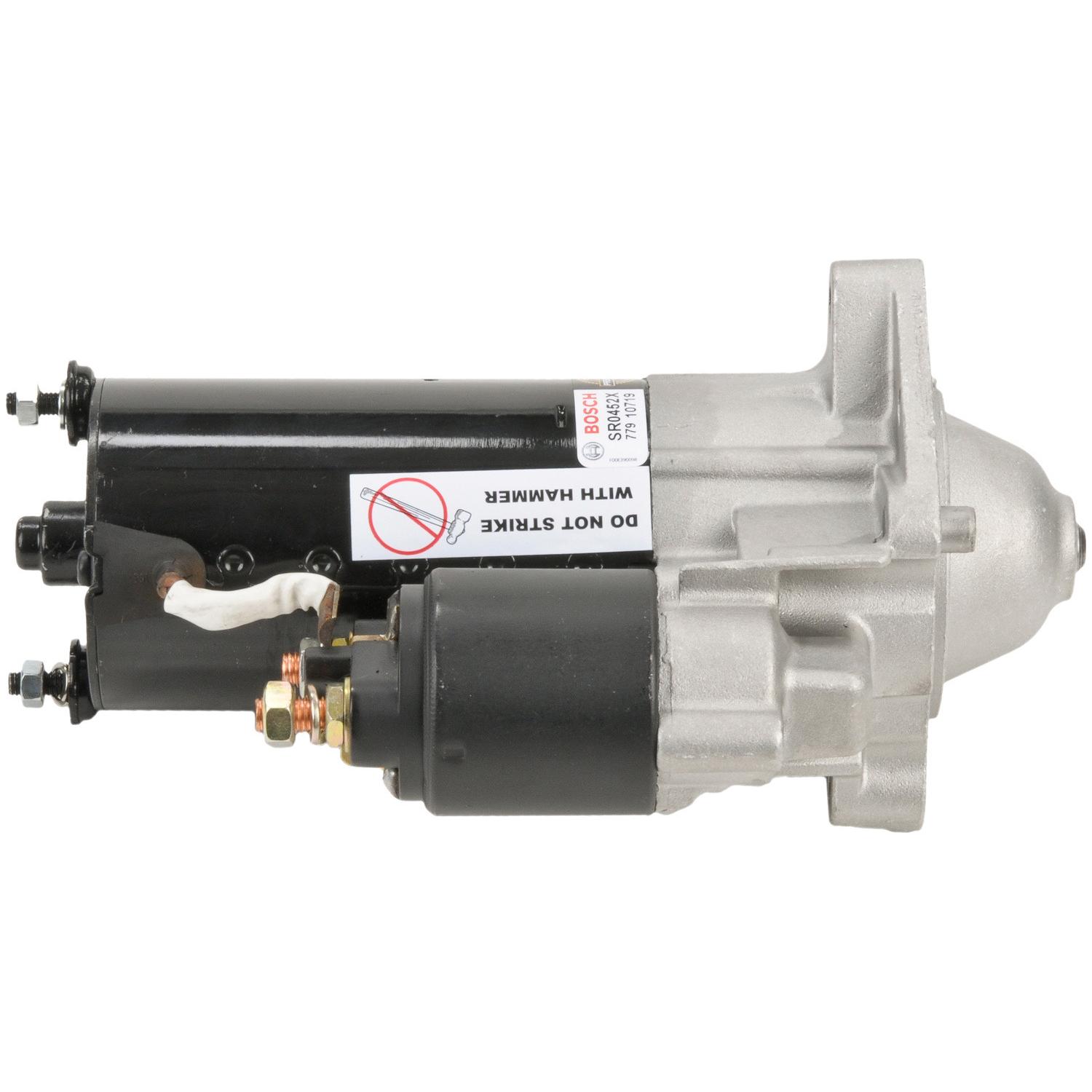 Bosch SR0452X - Starter Motor Bosch SR0452X Starter Motor product image 1 of 5