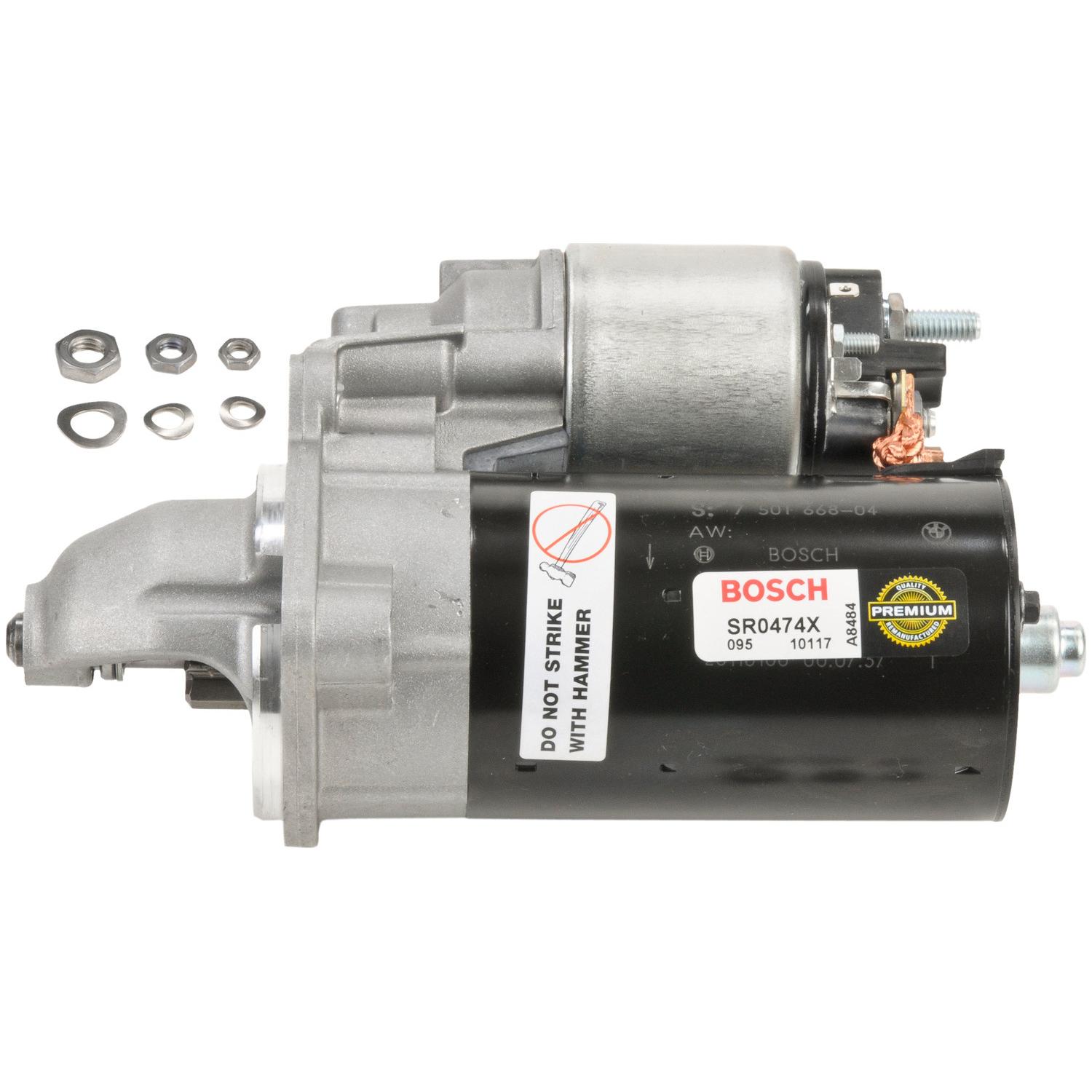 Bosch SR0474X - Starter Motor Bosch SR0474X Starter Motor product image 3 of 5