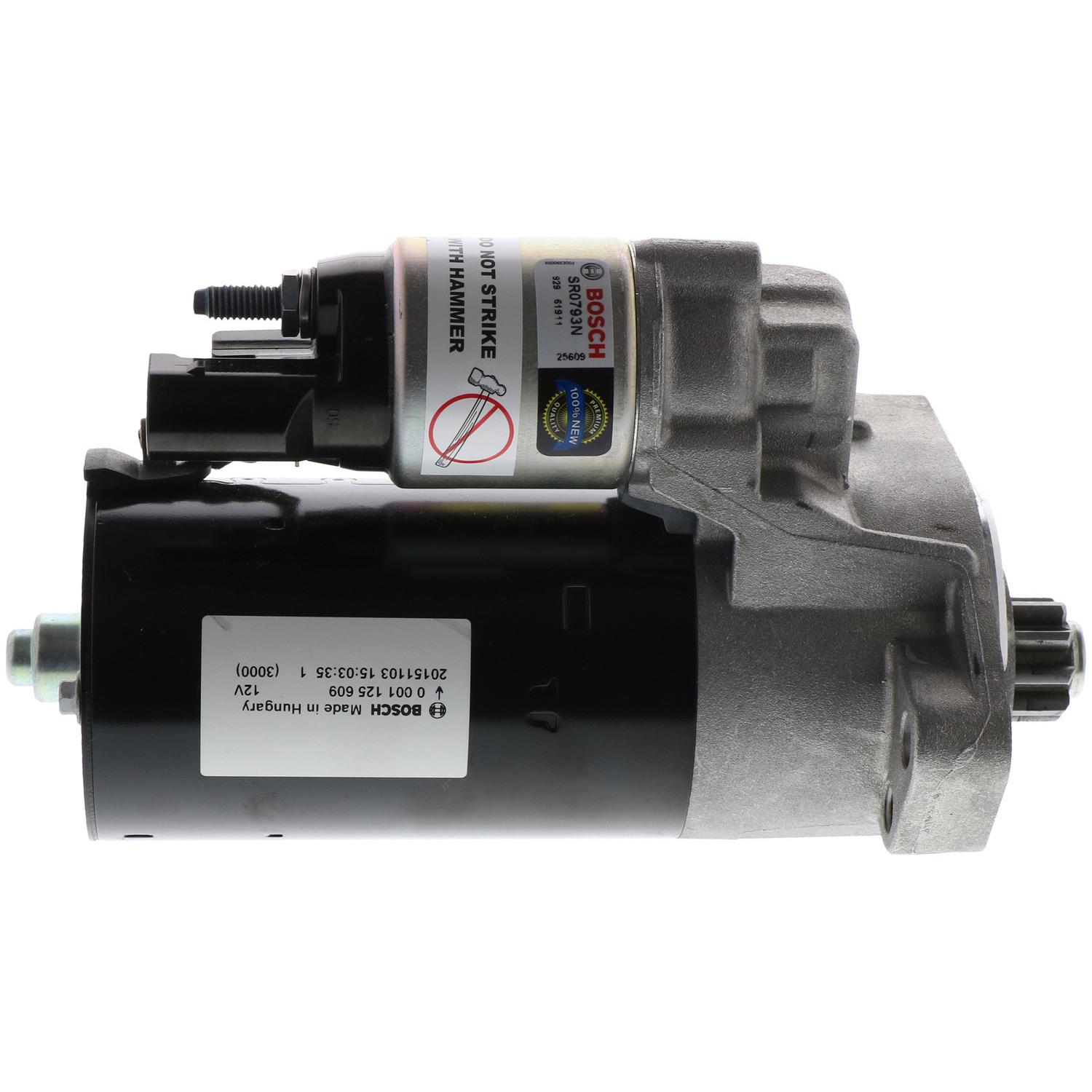Bosch SR0793N Starter Motor product image 5 of 5