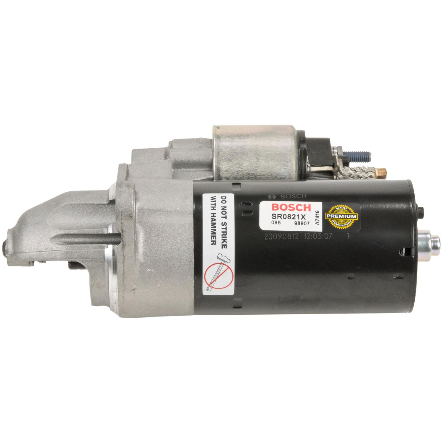 Bosch SR0821X - Starter Motor Bosch SR0821X Starter Motor product image 2 of 5