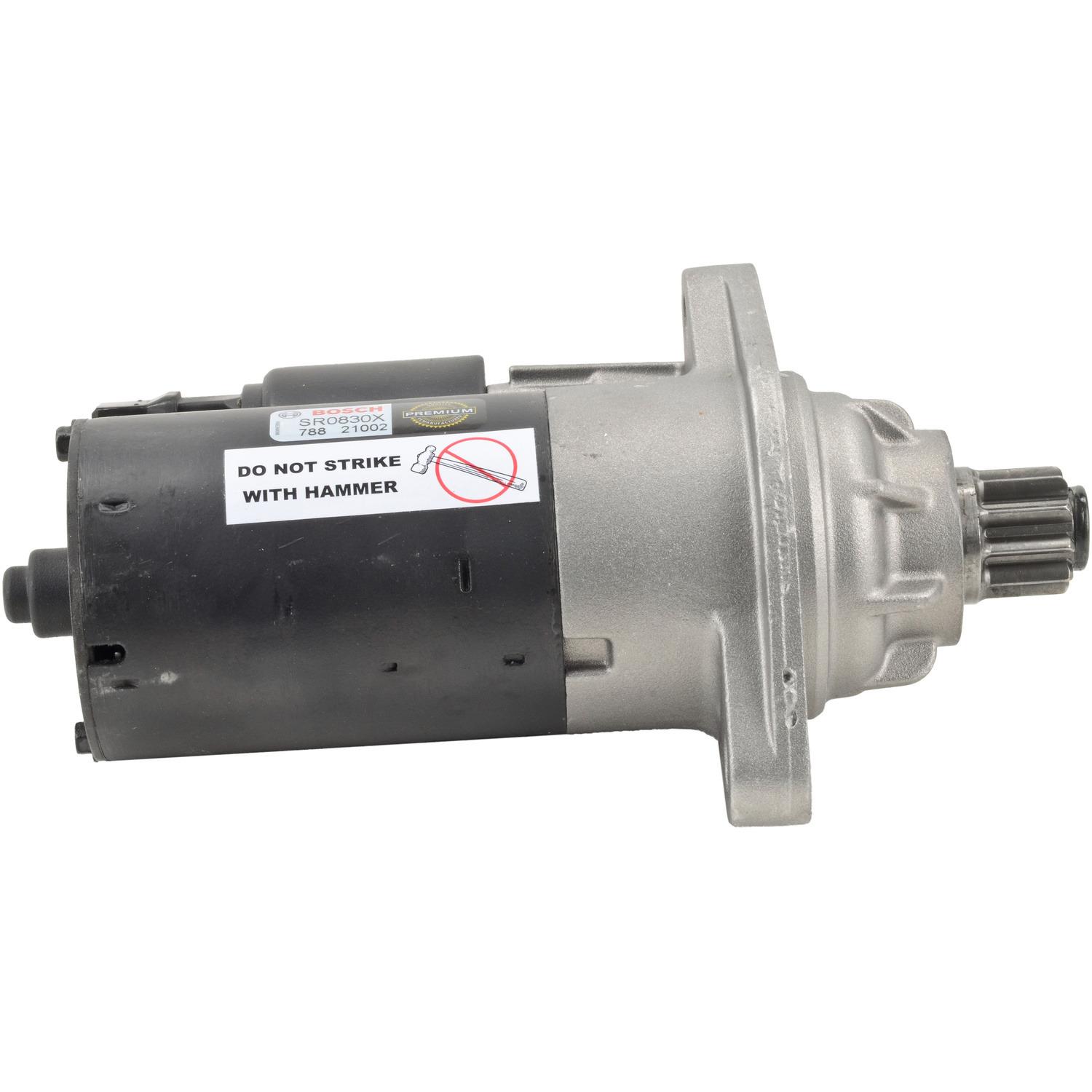 Bosch SR0830X - Starter Motor Bosch SR0830X Starter Motor product image 1 of 5